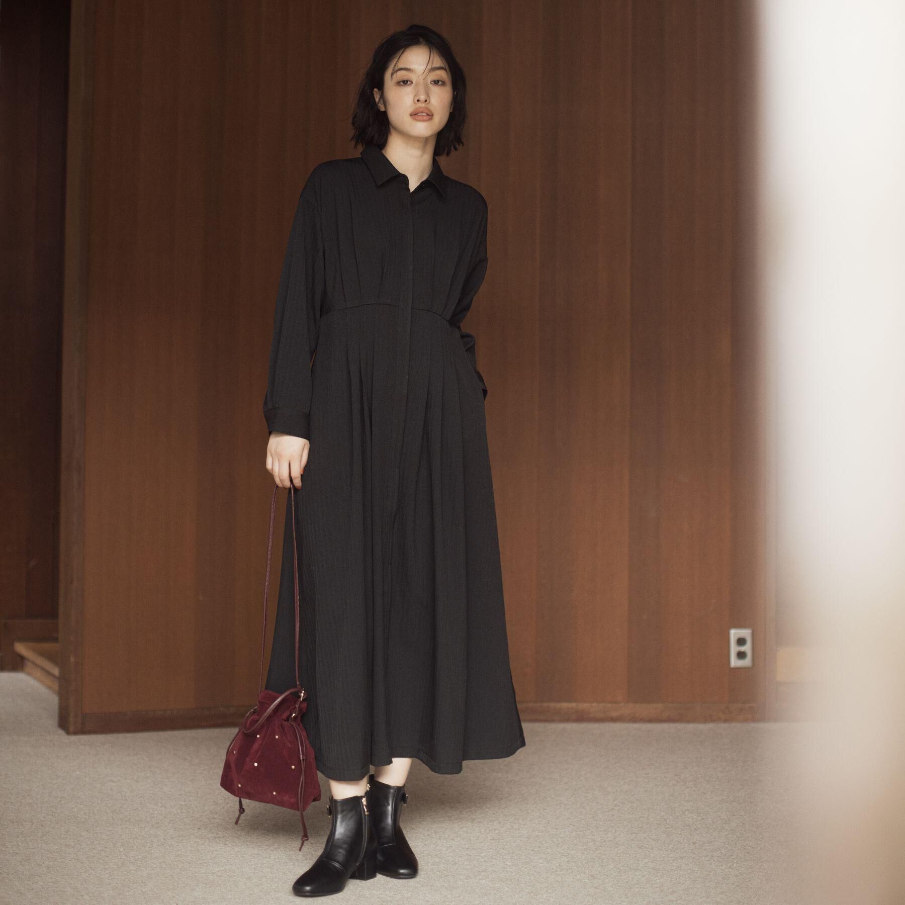 grove「品よくまとう、大人のシャツワンピース」|ワンピース|