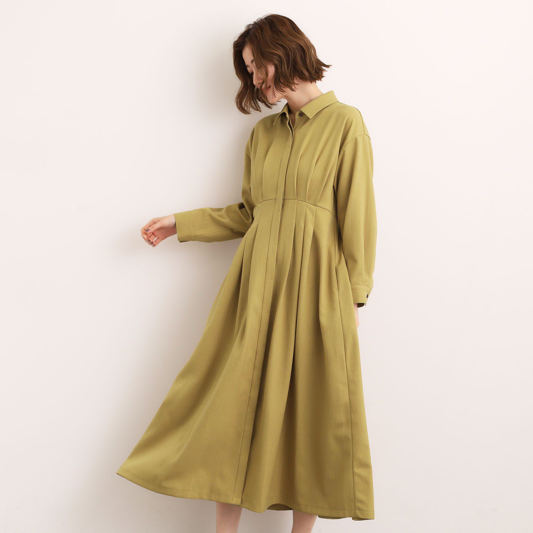 grove「品よくまとう、大人のシャツワンピース」|ワンピース|