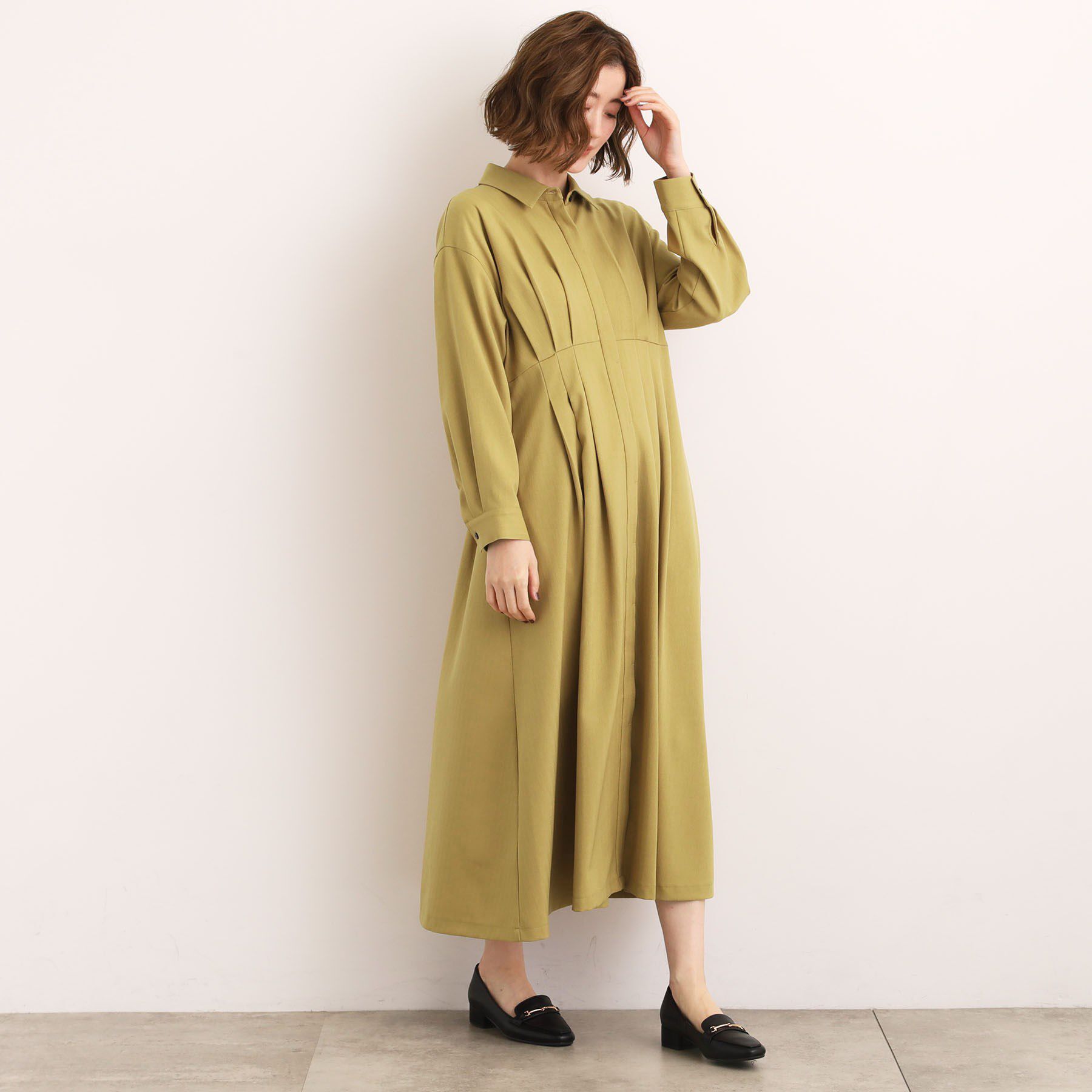 grove「品よくまとう、大人のシャツワンピース」|ワンピース|