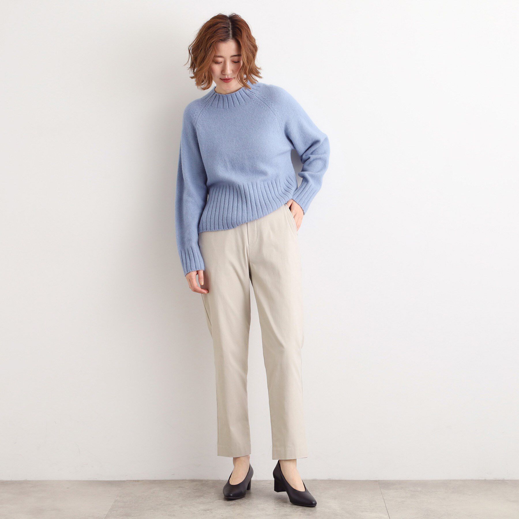 grove「【選べる着丈/多機能】裏起毛ハイパーストレッチテーパードパンツ」|その他|