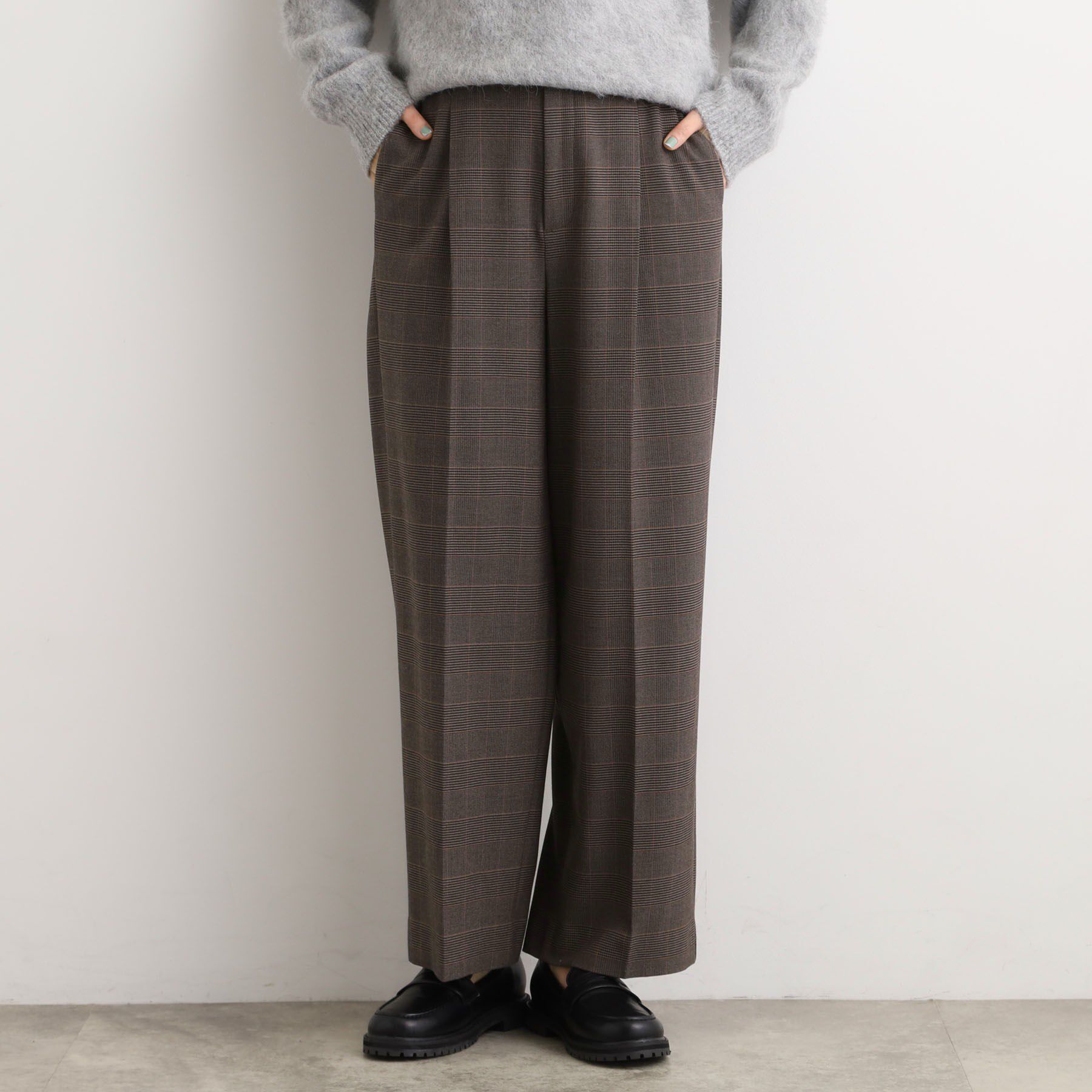 grove「【あったか裏起毛】かっこよさも穿き心地も叶える、優秀スラックスパンツ」|その他|ブラウン(244)