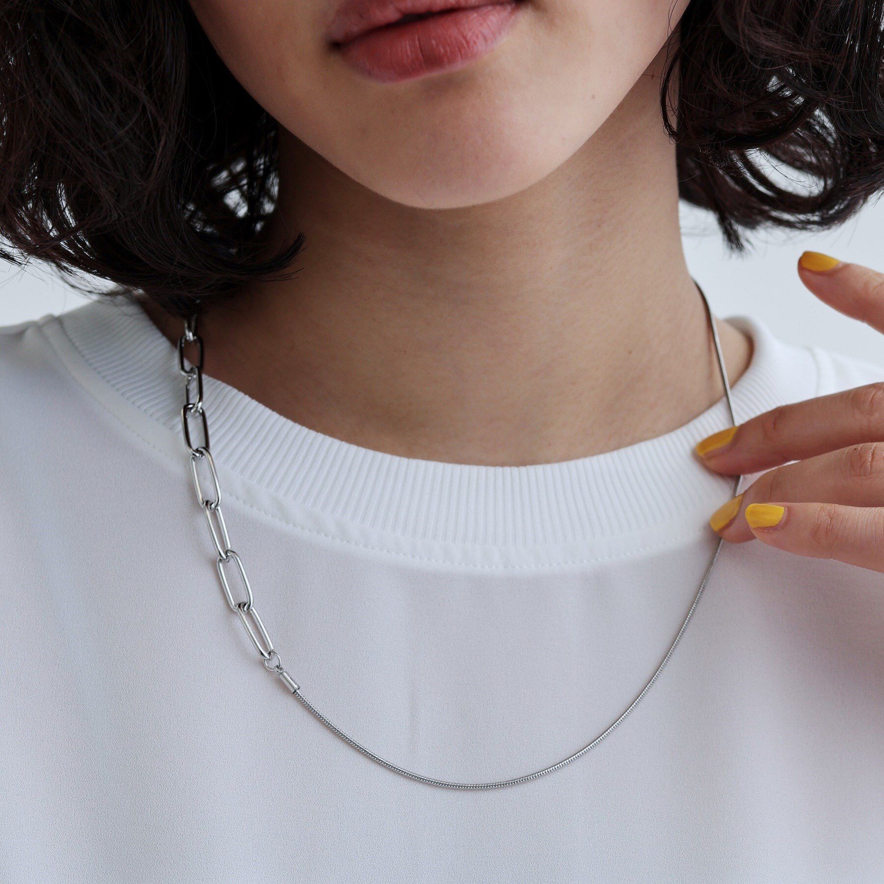 GALLEST「デザインチェーンネックレス」|ネックレス|