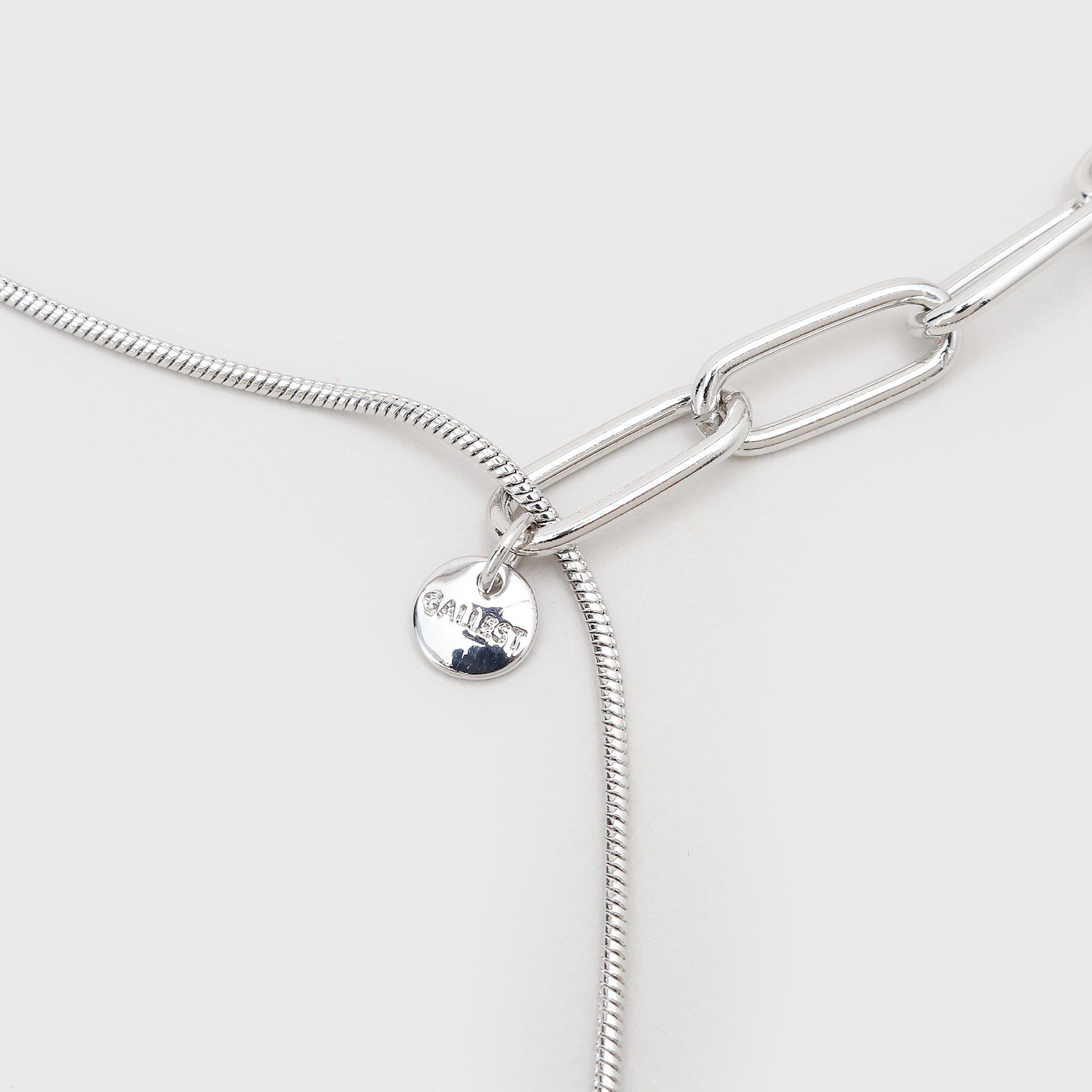 GALLEST「デザインチェーンネックレス」|ネックレス|