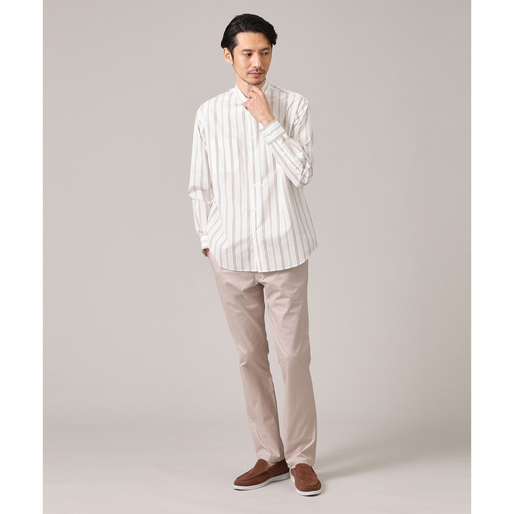 TAKEO KIKUCHI「【全7サイズ&times;8色展開！】トップマルチヘリンボン パンツ」|その他|