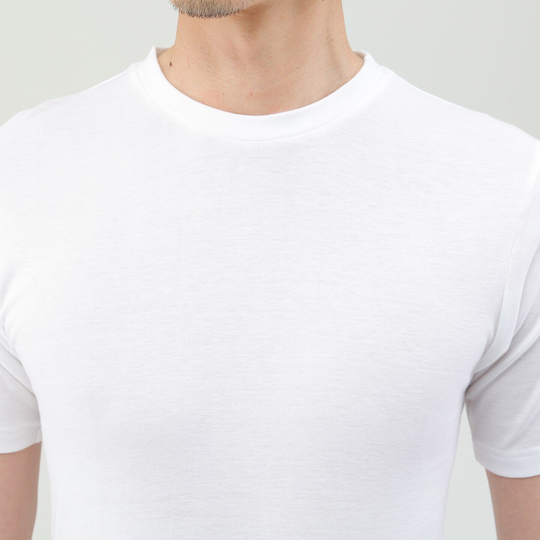 TAKEO KIKUCHI「【MADE IN　JAPAN】ベーシック　半袖クルーネック Tシャツ」|ルームウェア|