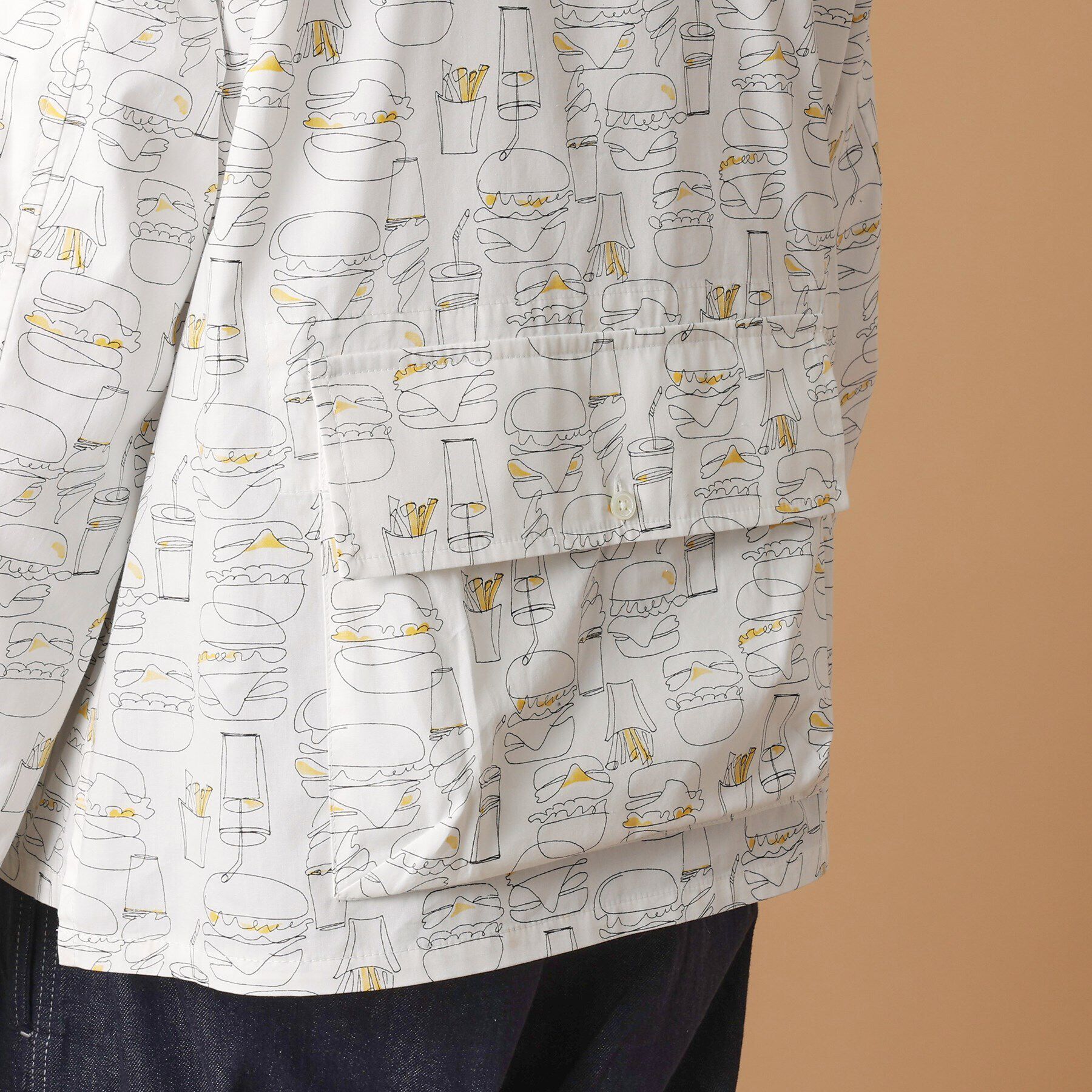 40CARATS&525「多ポケット シャツブルゾン」|ブルゾン・スタジャン|