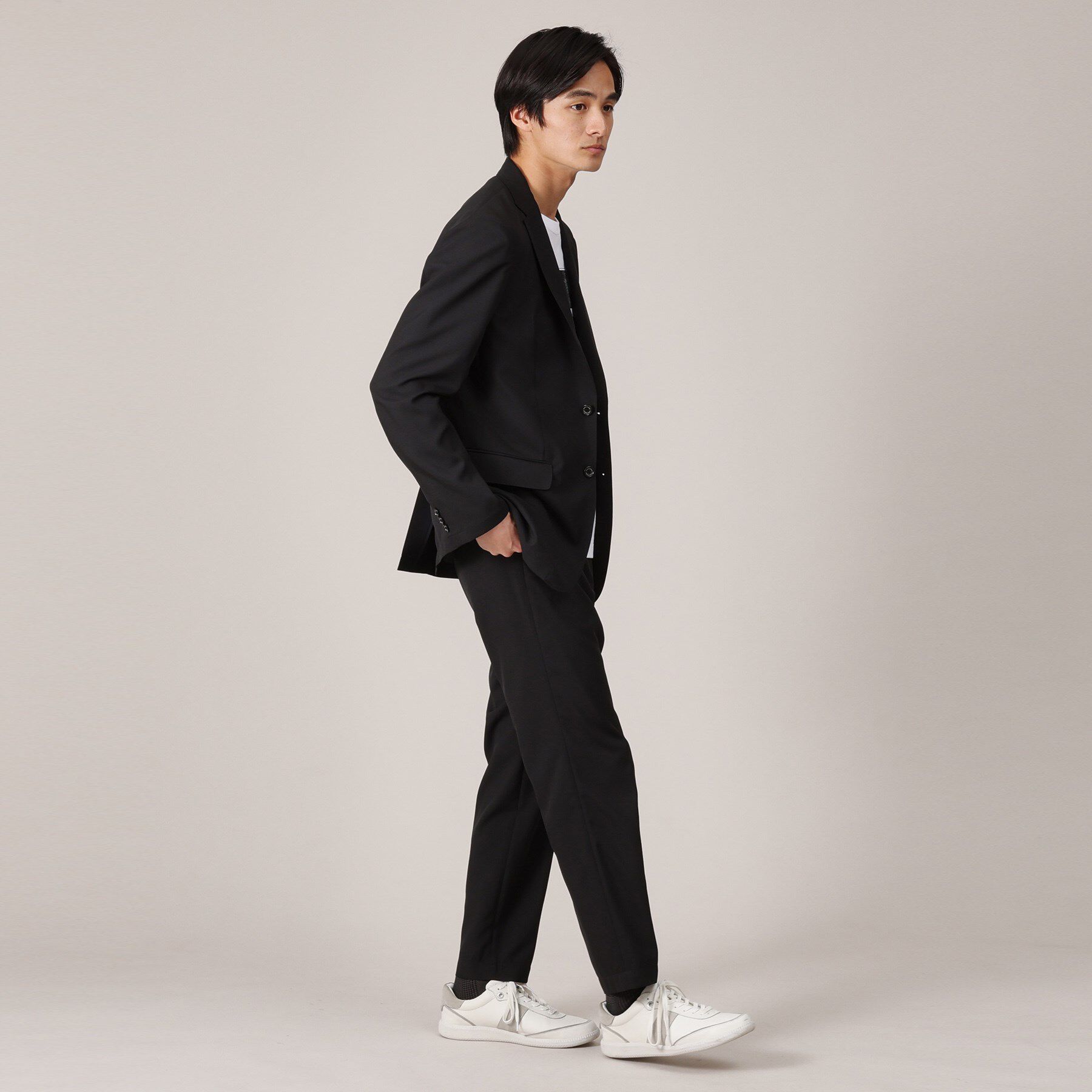 TAKEO KIKUCHI「【LIMITED】コンフォータブル セットアップ /ジャケット＆パンツ」|テーラードジャケット|