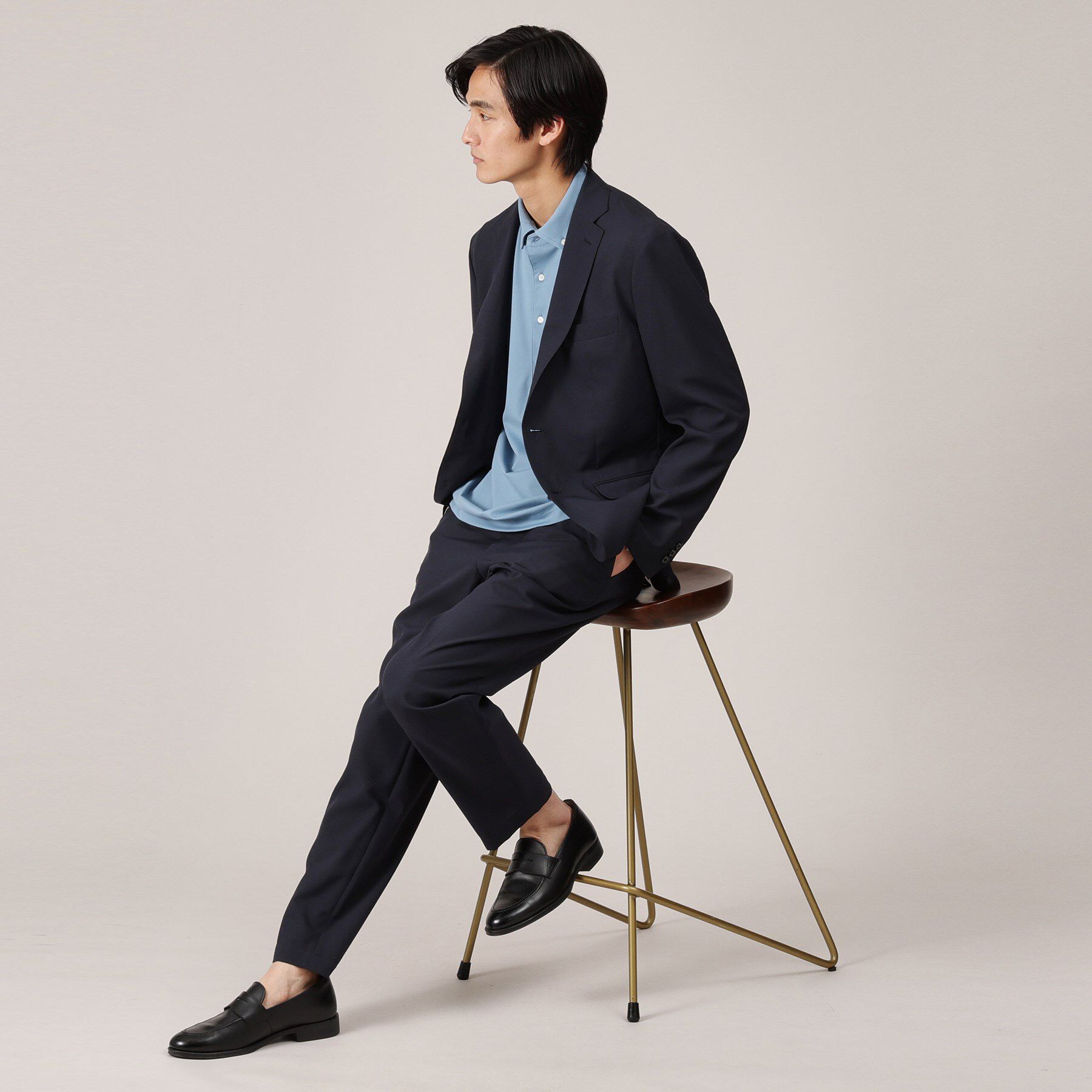 TAKEO KIKUCHI「【LIMITED】コンフォータブル セットアップ /ジャケット＆パンツ」|テーラードジャケット|