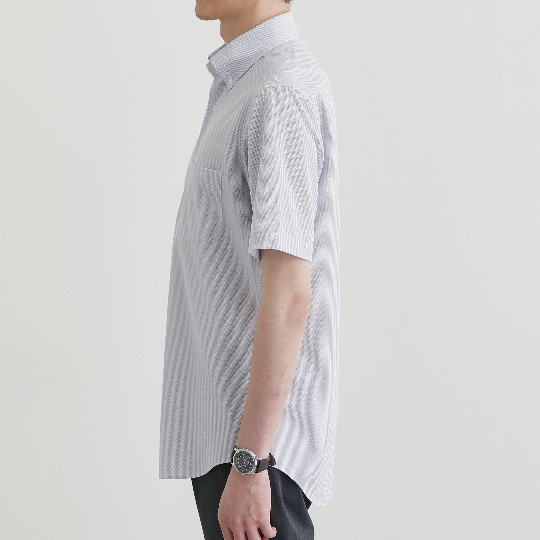 TAKEO KIKUCHI「ユーティリティ ピンヘッド 半袖シャツ」|シャツ・ブラウス|