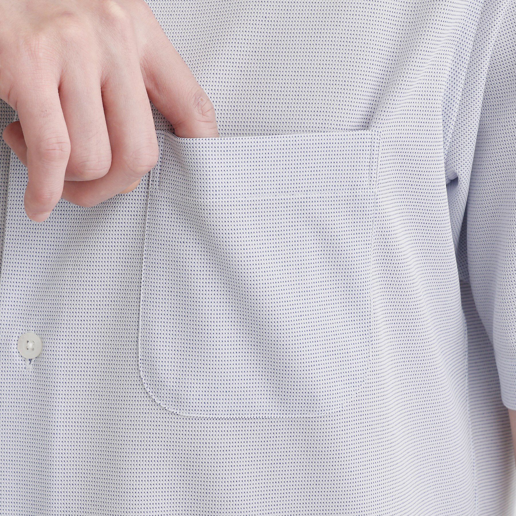 TAKEO KIKUCHI「ユーティリティ ピンヘッド 半袖シャツ」|シャツ・ブラウス|