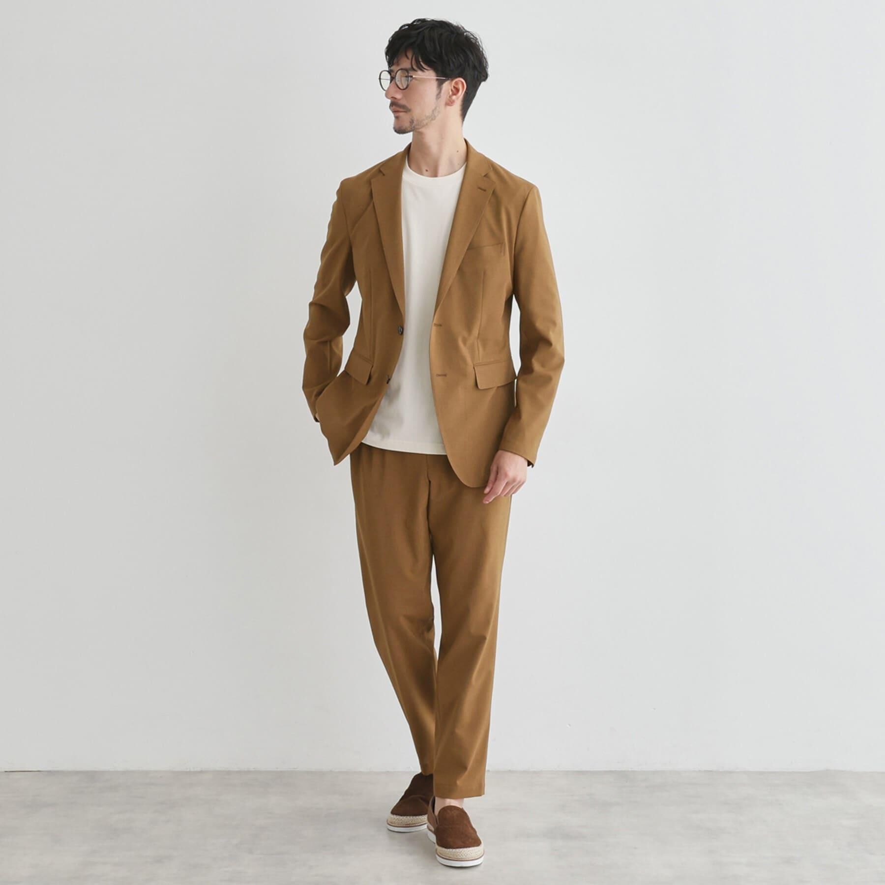 TAKEO KIKUCHI「【LIMITED】吸水速乾セットアップ／背抜きジャケット＆イージーパンツ」|スーツ|