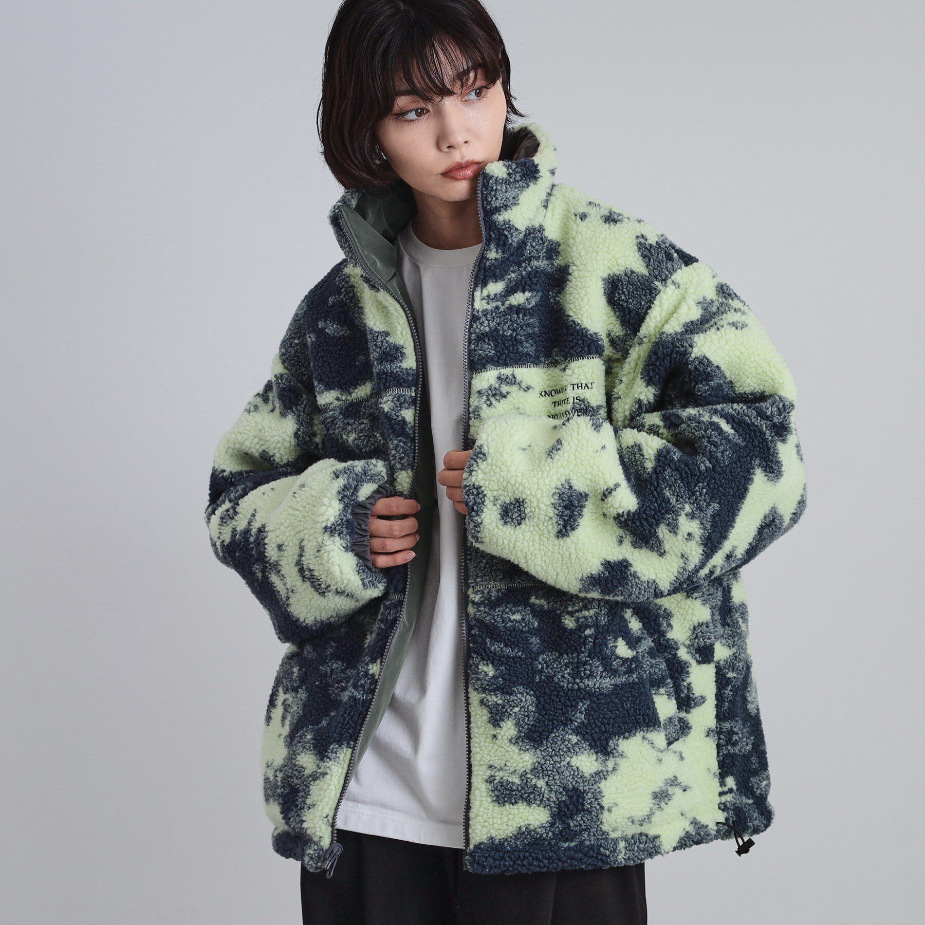 tk.TAKEO KIKUCHI「【WEB限定】リバーシブルボアブルゾン」|ブルゾン・スタジャン|