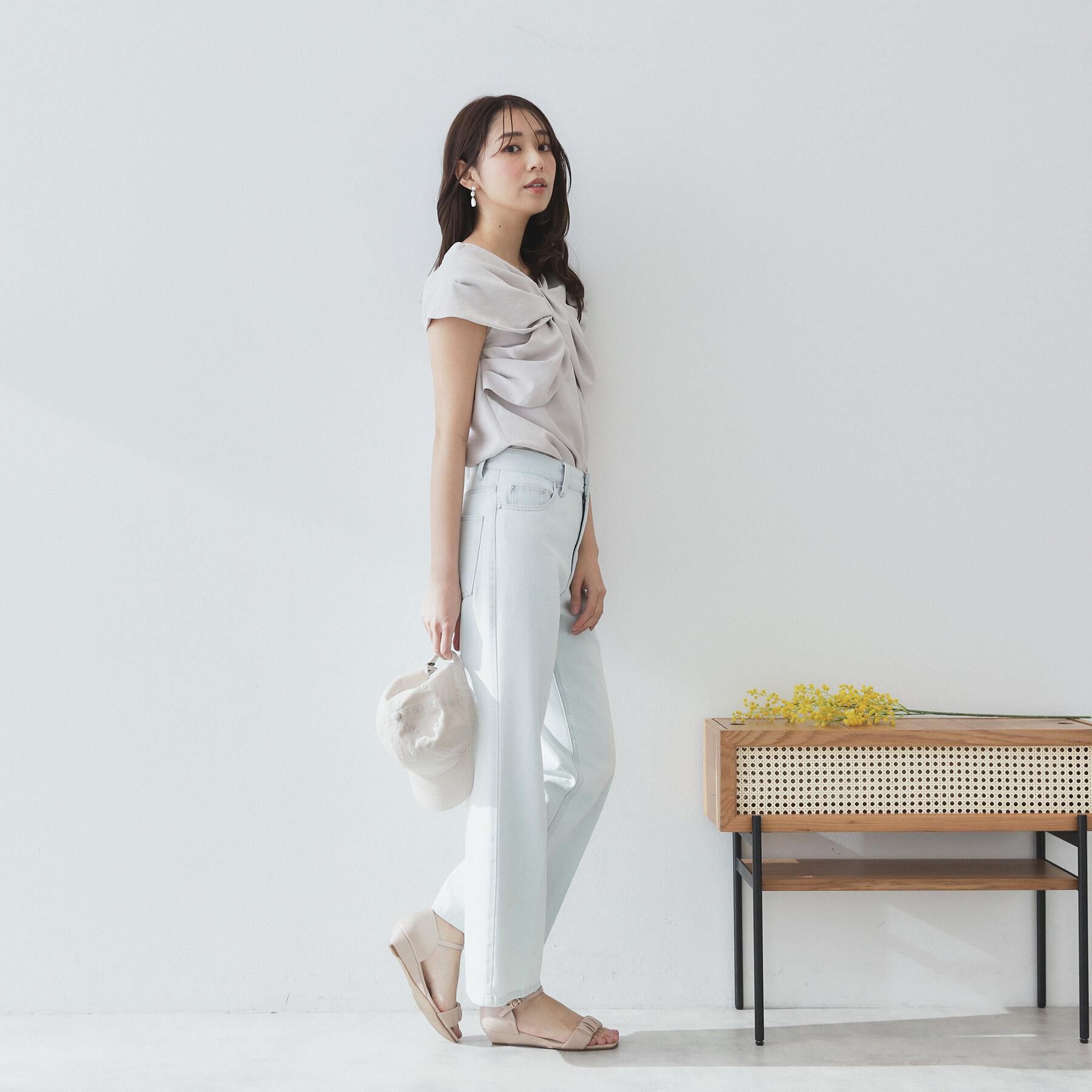 index「《丈が選べる》ストレートデニムパンツ【洗濯機洗い可】」|その他|