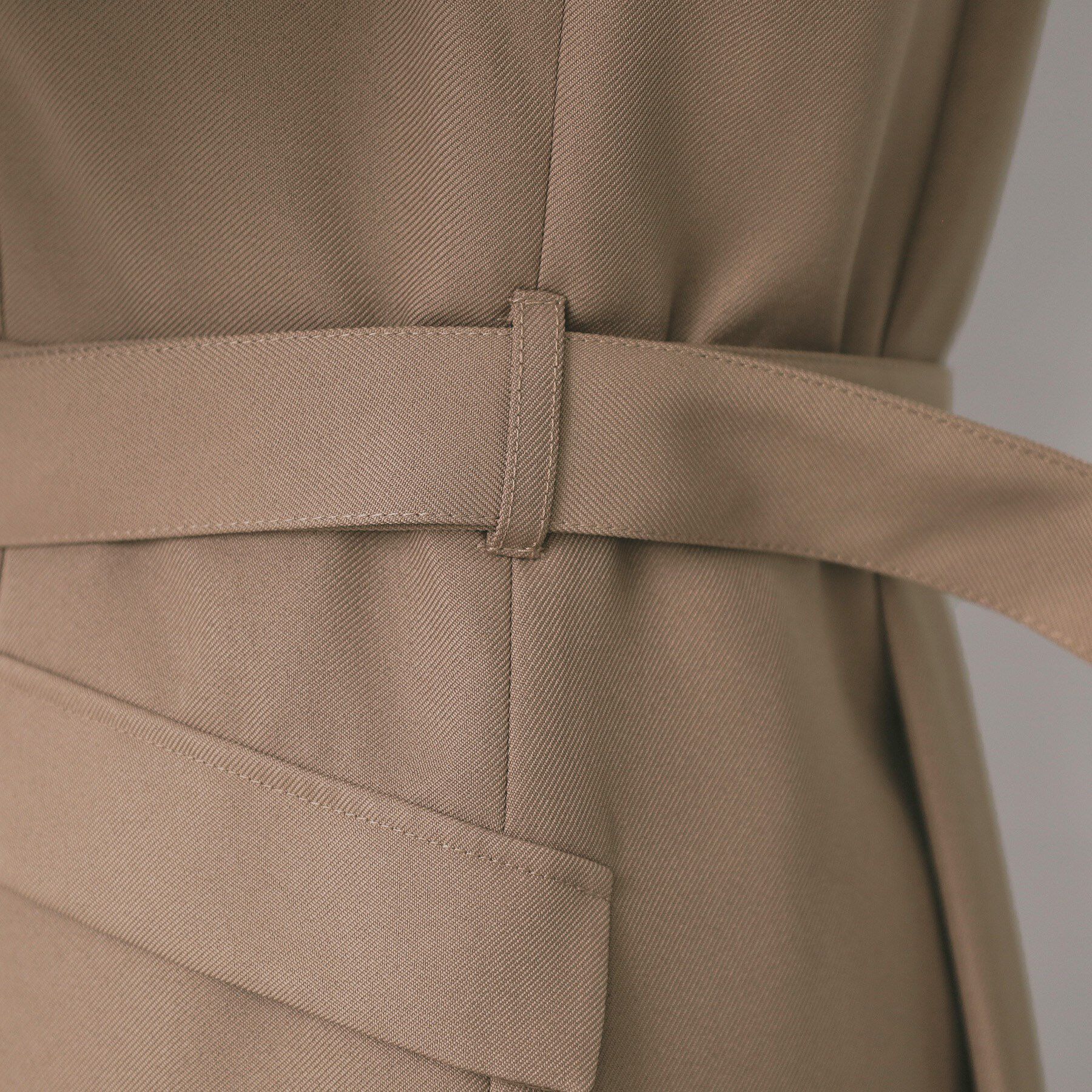 index「トレンチディティールワンピース【洗濯機OK/イージーアイロン/防シワ】」|ワンピース|