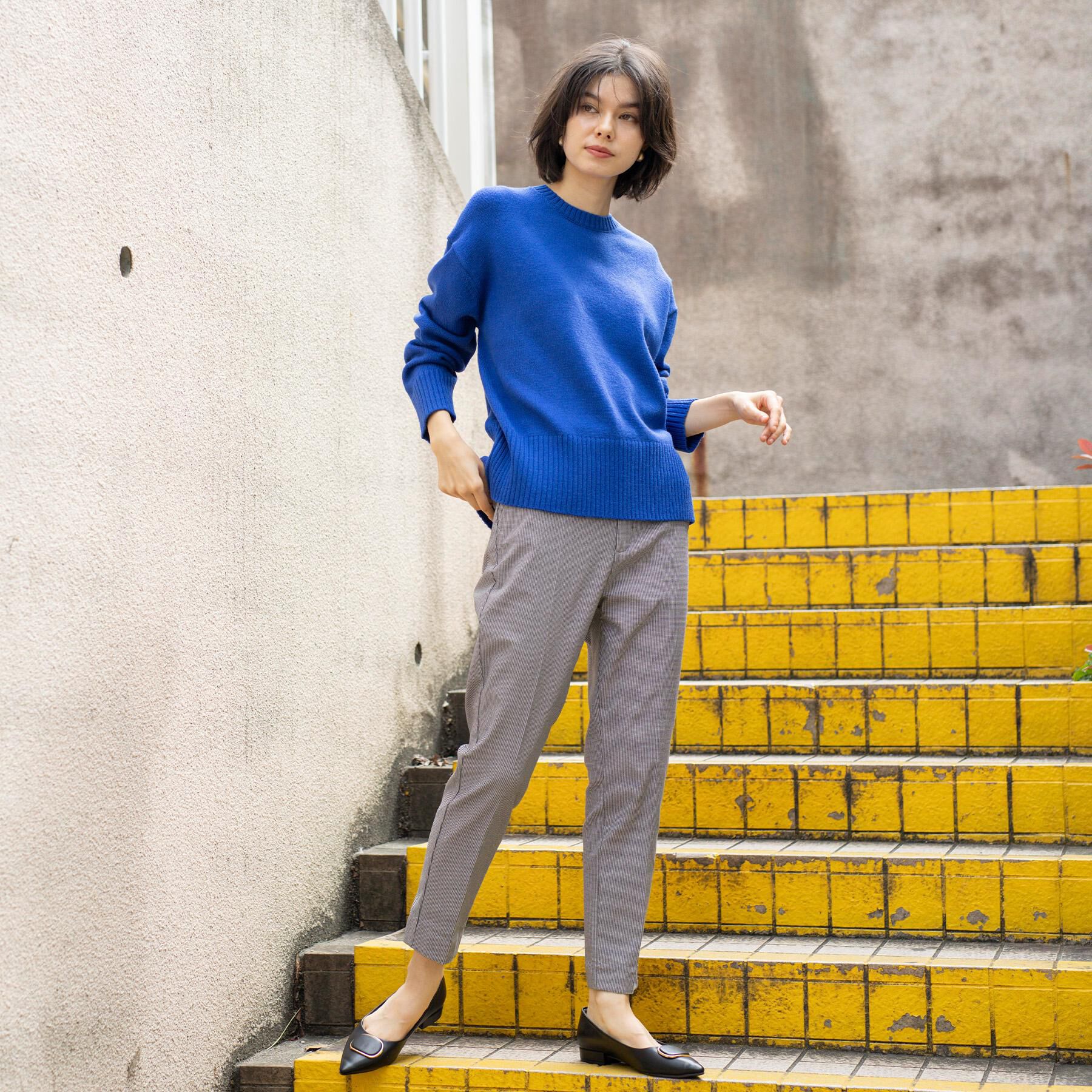 OPAQUE.CLIP「【抗菌防臭加工／通勤対応可能】デザインバックルポインテッドパンプス」|パンプス|