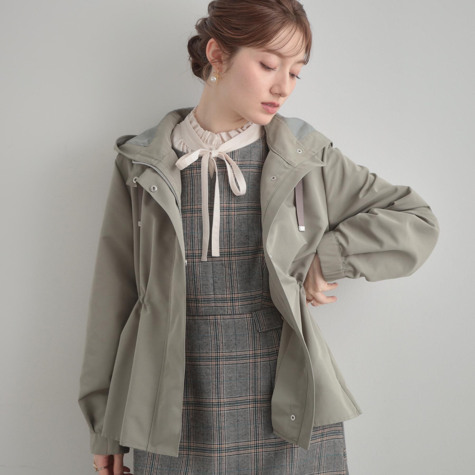 Couture broach「【撥水・ライナー付】愛されマンパ」|ブルゾン・スタジャン|