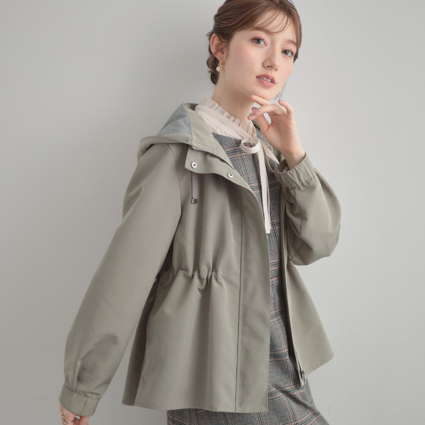 Couture broach「【撥水・ライナー付】愛されマンパ」|ブルゾン・スタジャン|