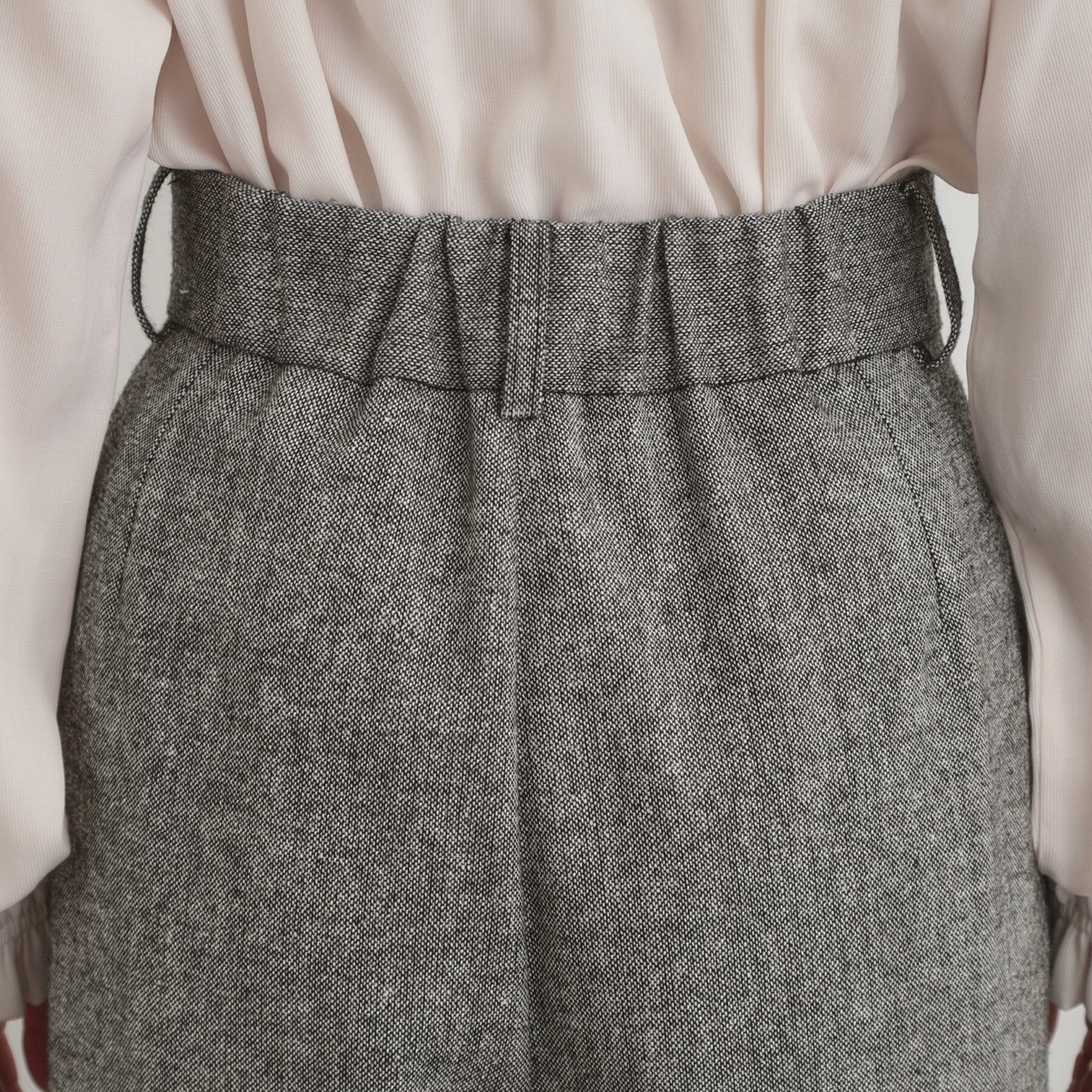 Couture broach「【上品華やか・通勤】ラメツイード ワイドパンツ」|その他|