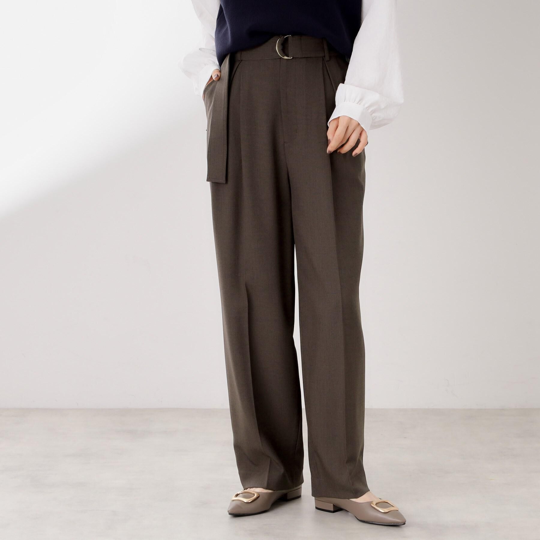 THE SHOP TK「ベルト付バレルパンツ【セットアップ可】/CAVIANシリーズ」|その他|