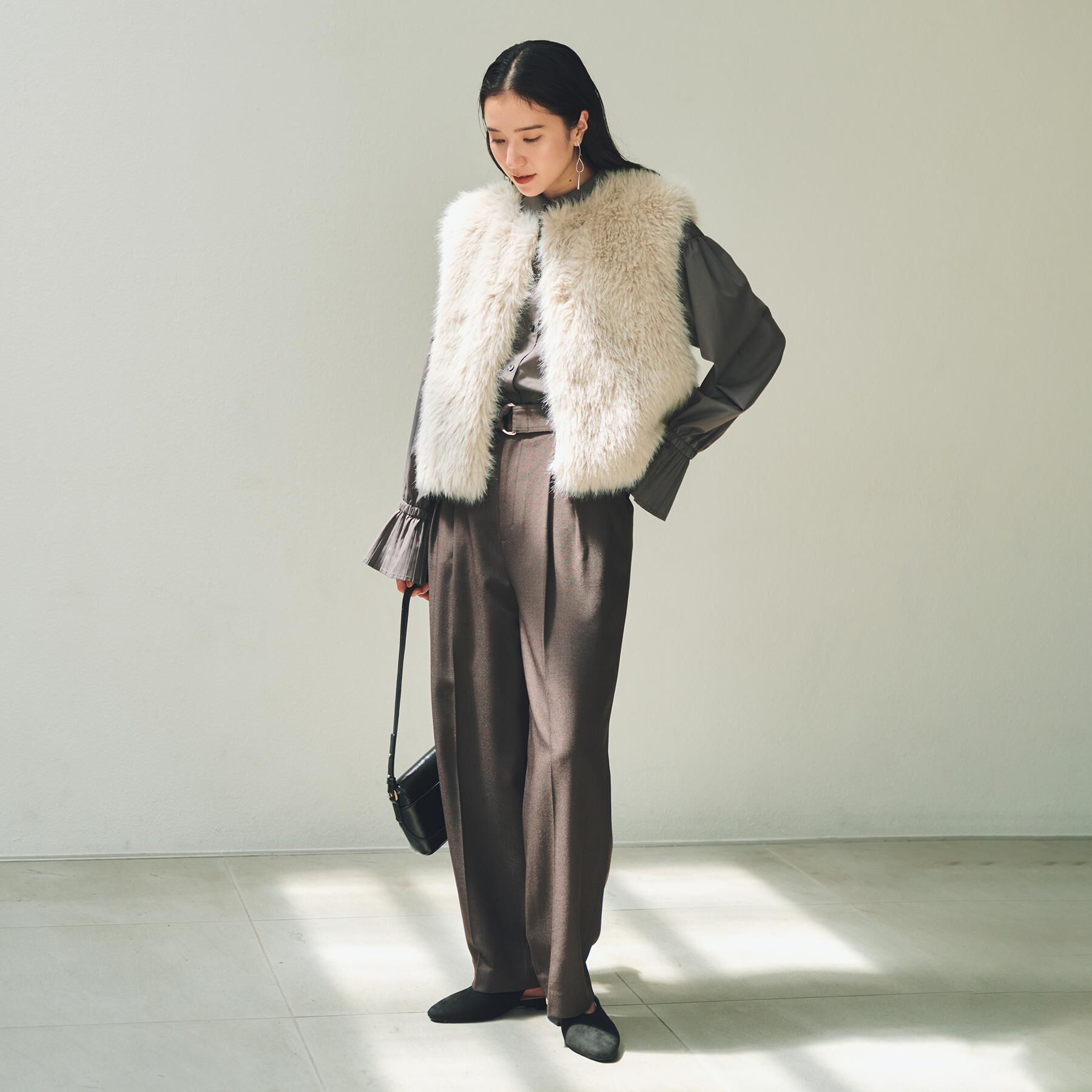 THE SHOP TK「ベルト付バレルパンツ【セットアップ可】/CAVIANシリーズ」|その他|