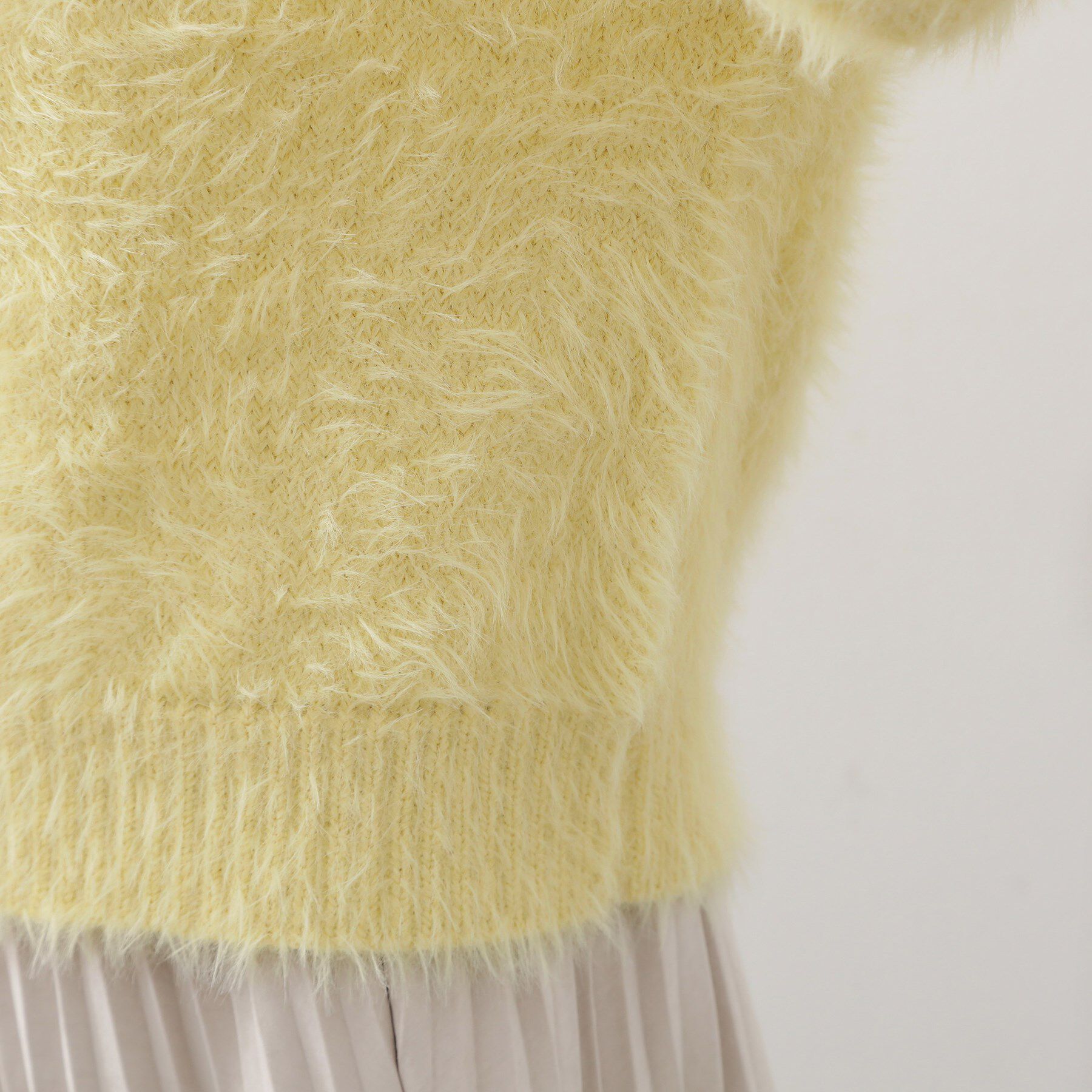 THE SHOP TK「着るたびときめく ふんわりフェザーシャギーニット」|ニット・セーター|