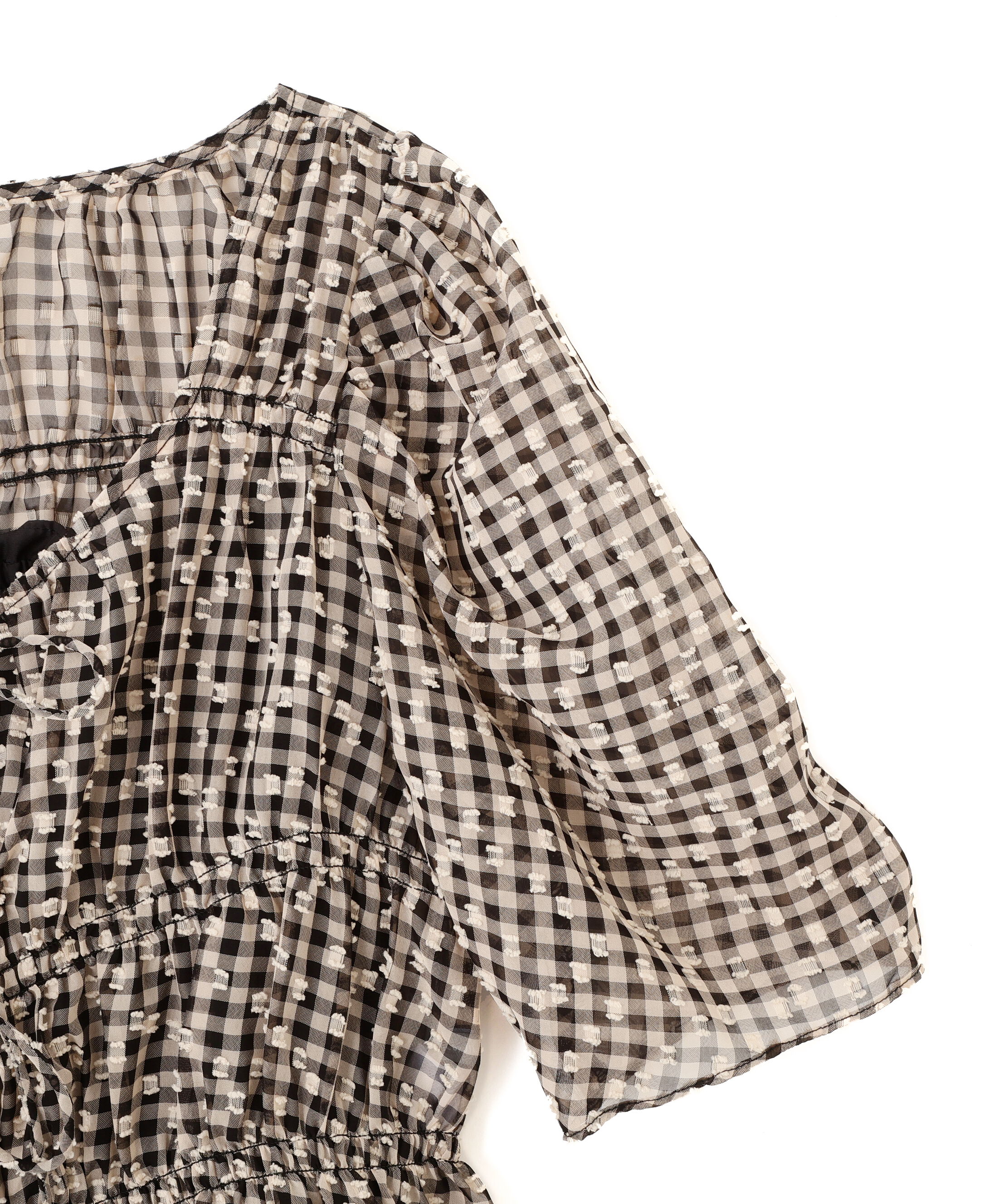  「シャーリングボレロアンサンブル」|シャツ・ブラウス|