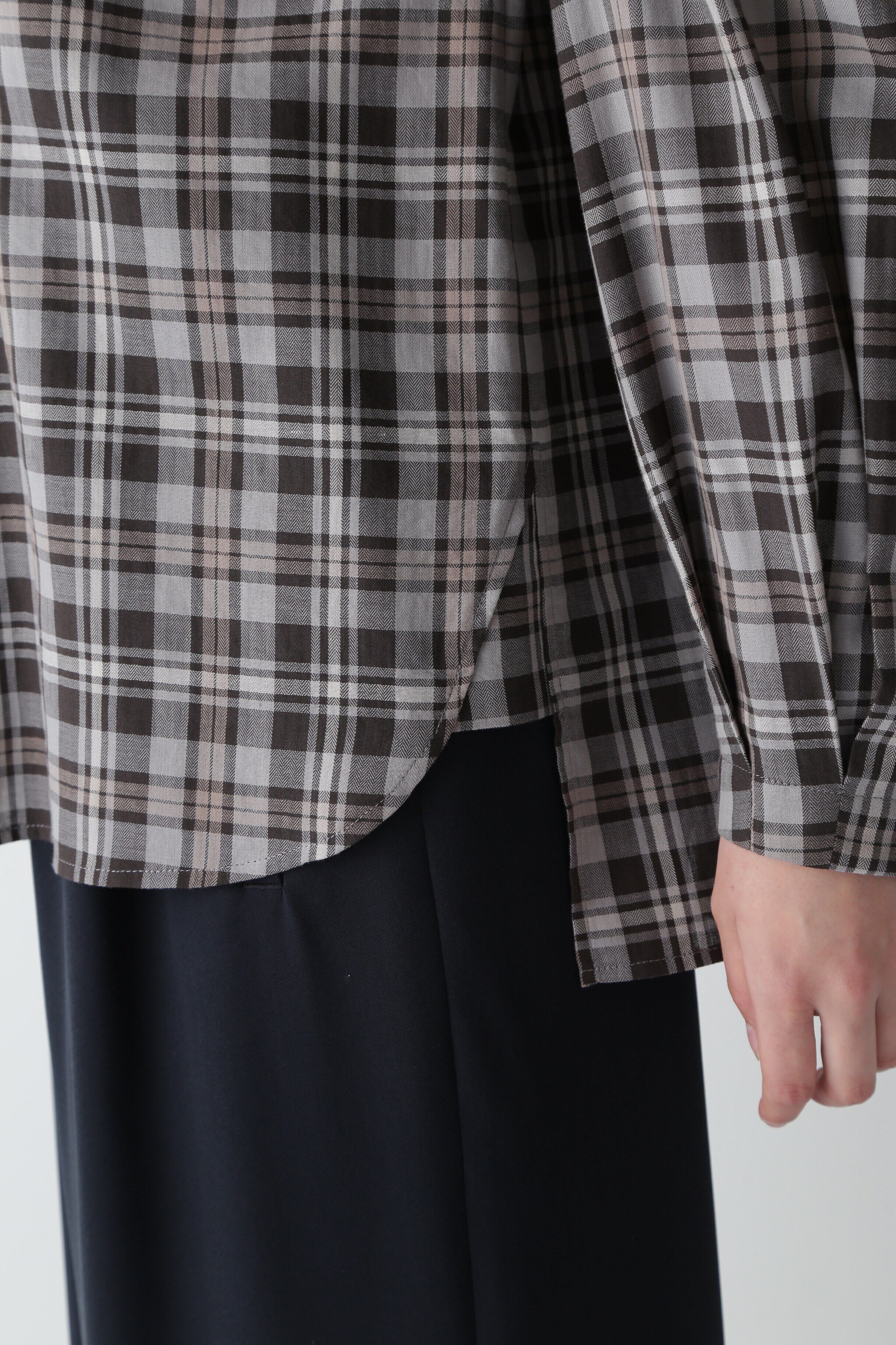  「◆オリジナルチェックシャツブラウス」|シャツ・ブラウス|