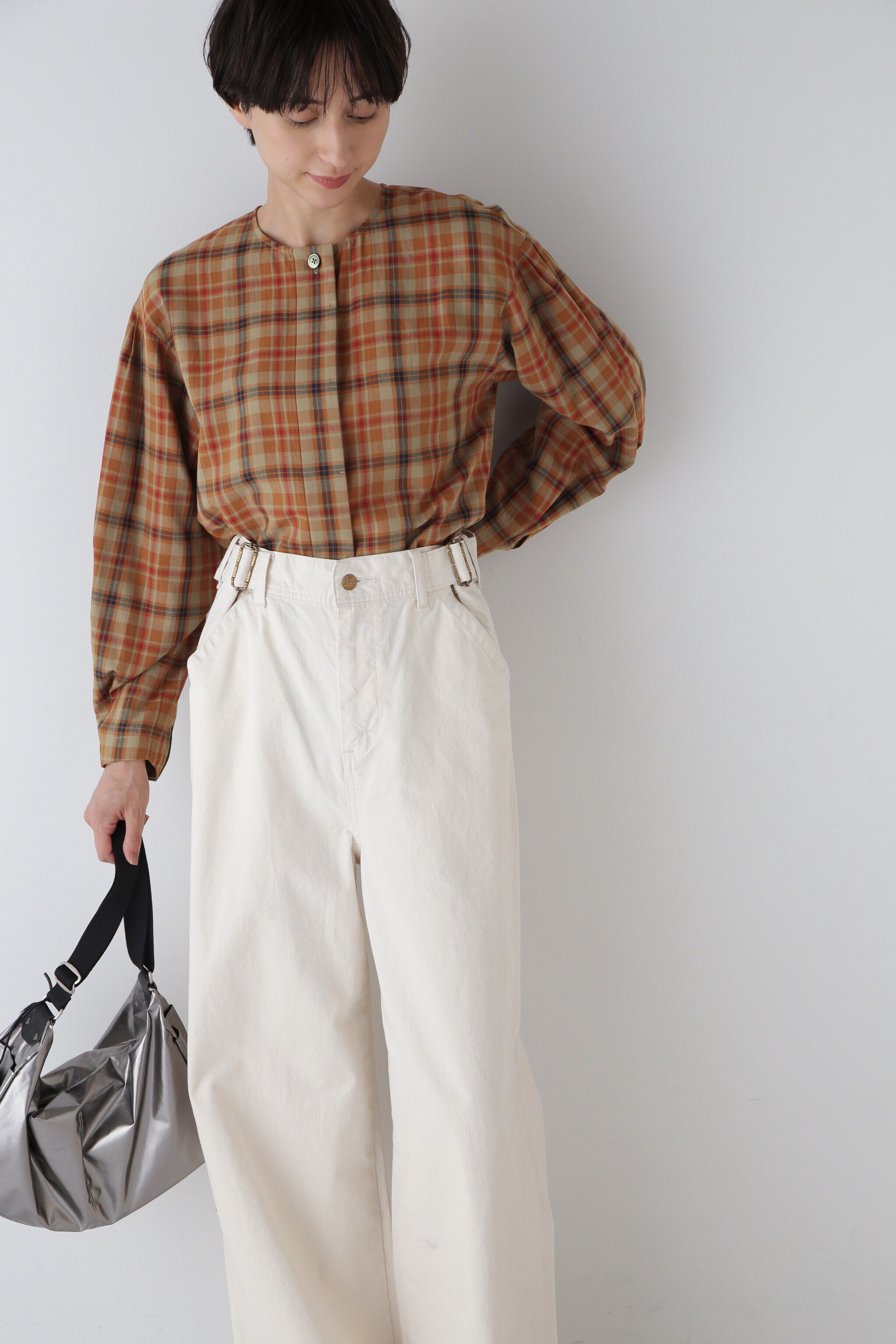  「◆オリジナルチェックシャツブラウス」|シャツ・ブラウス|