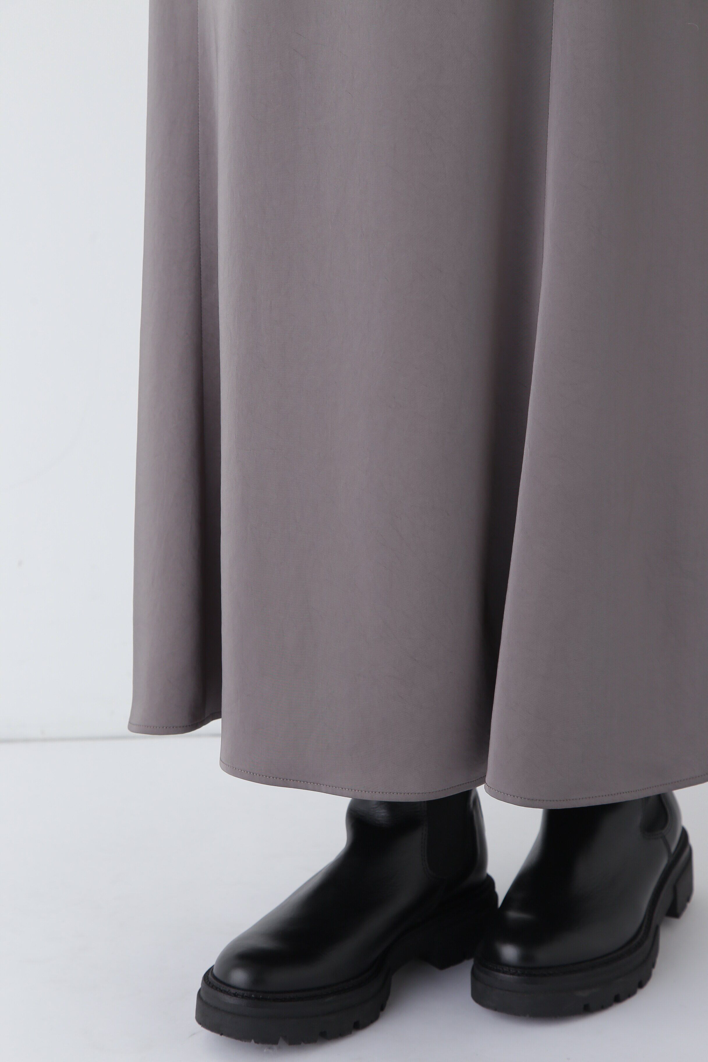  「◆ヴィンテージ風サテンストレッチマーメイドスカート」|スカート|