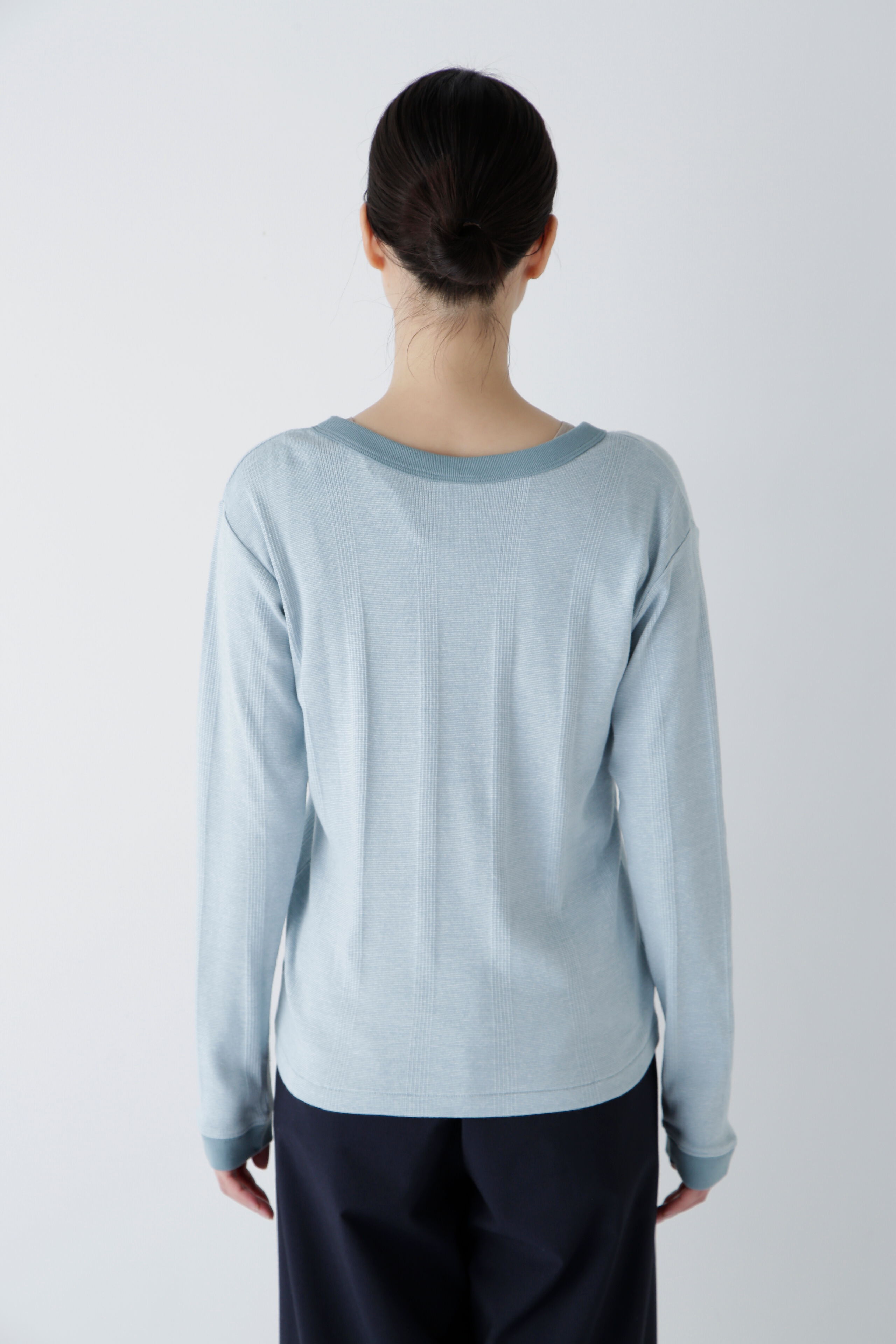  「◆パネルリブＶネックカーディガン」|Tシャツ・カットソー|