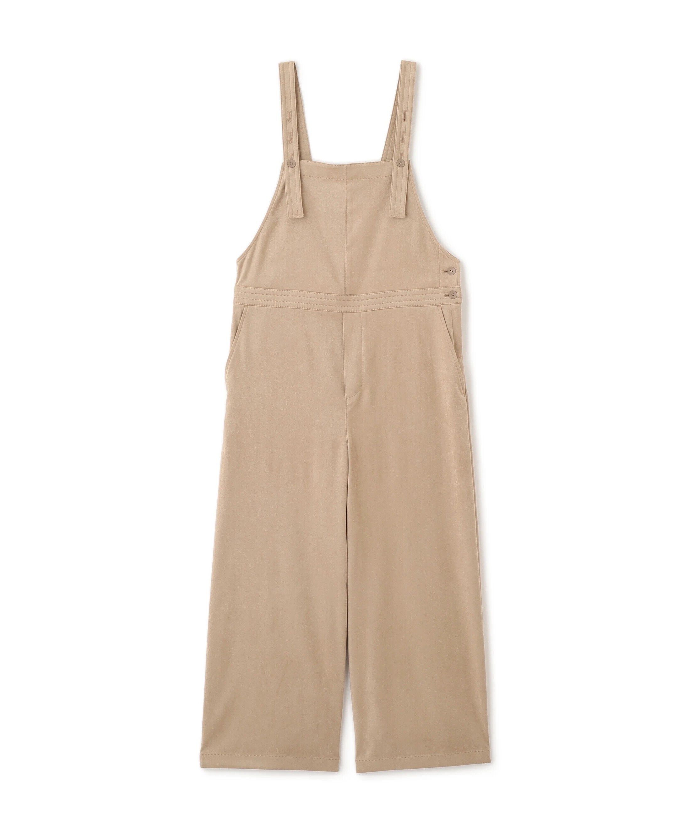  「◆ストレッチスェードオーバーオール」|ワンピース|