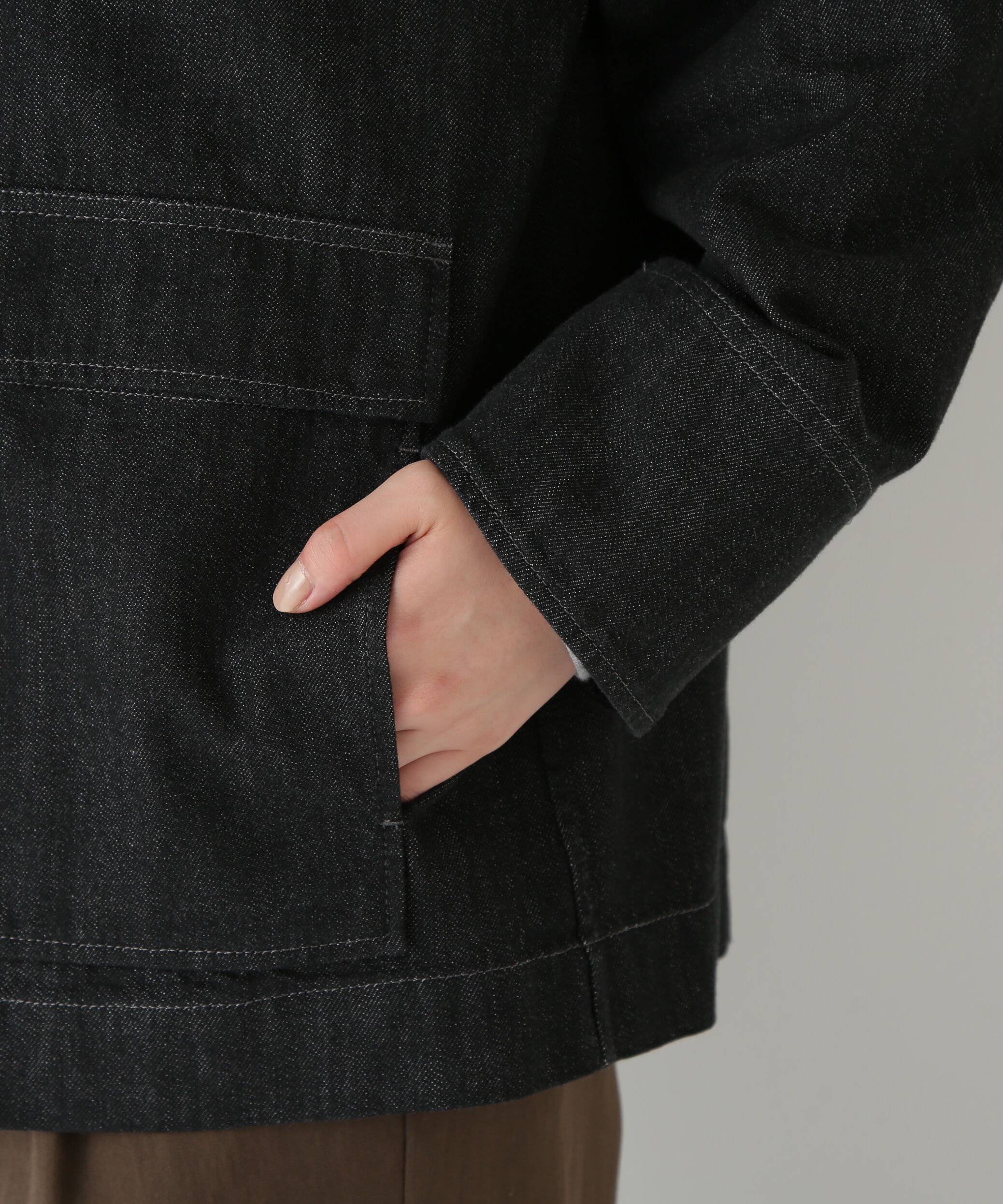  「◆８ｏｚデニムブルゾン」|ブルゾン・スタジャン|