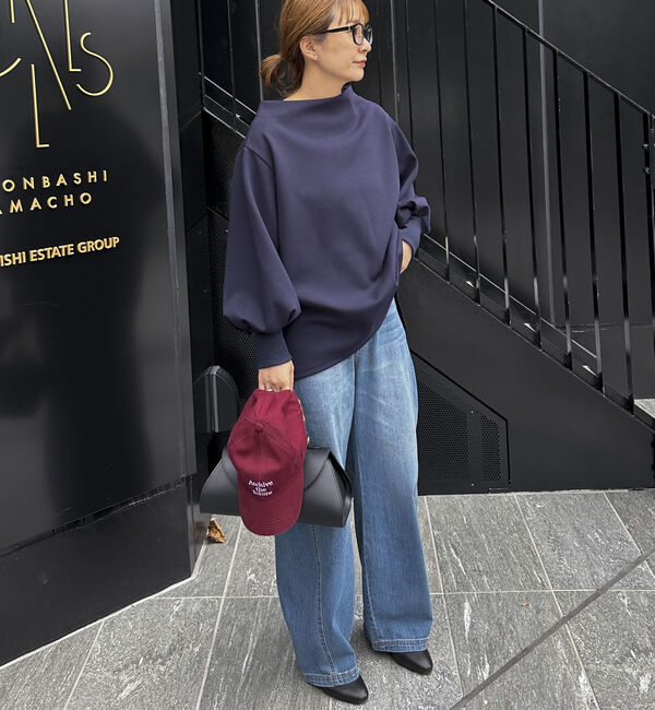 Doux archives「ボトルネックプルオーバー」|Tシャツ・カットソー|