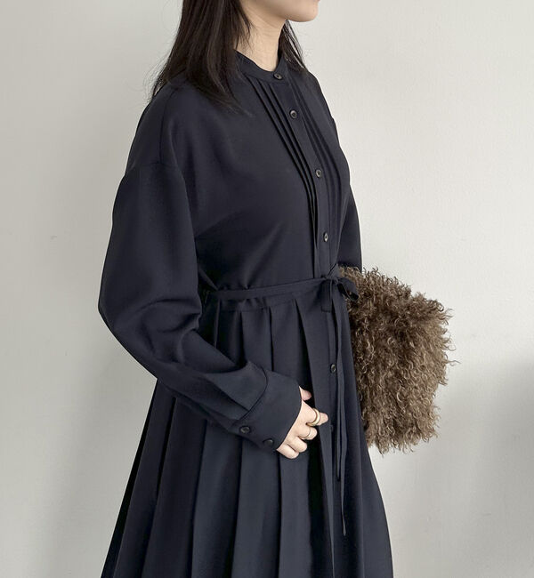 Doux archives「ピンタックプリーツワンピース」|ワンピース|