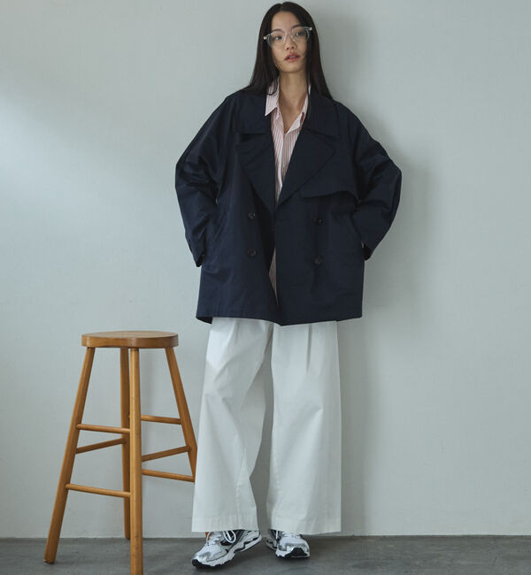 Doux archives「ミドルトレンチコート」|トレンチコート|
