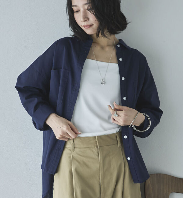 Doux archives「フロントダブルキャミソール」|キャミソール|OFF WHITE