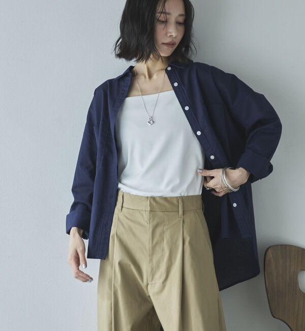 Doux archives「フロントダブルキャミソール」|キャミソール|