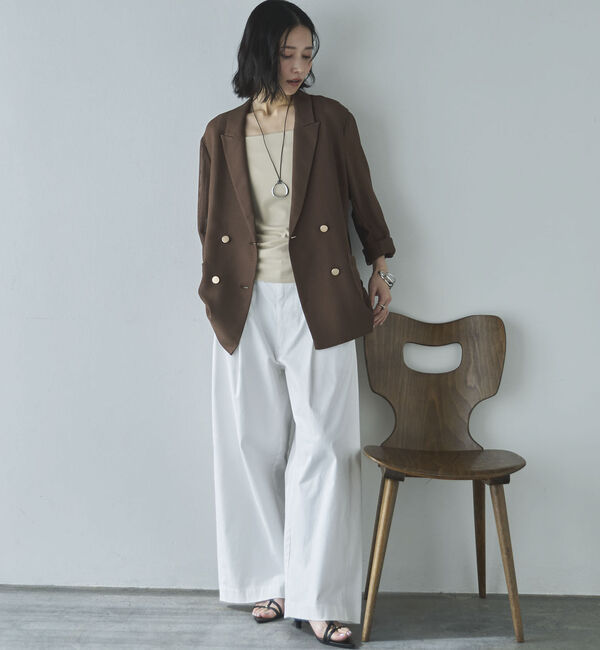 Doux archives「フロントダブルキャミソール」|キャミソール|