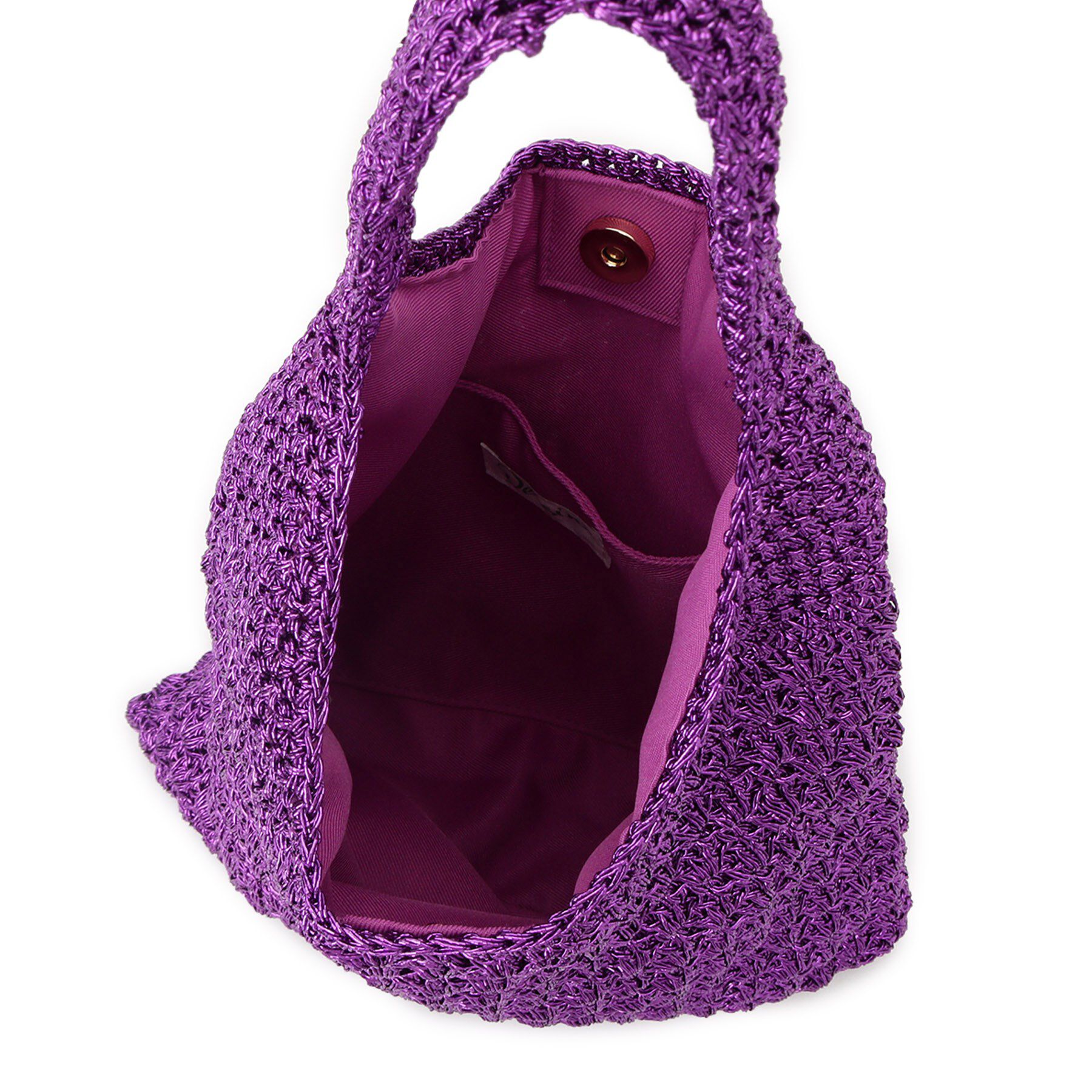 Dessin「【軽量】メタリックヤーンワンハンドルバッグ」|トートバッグ|