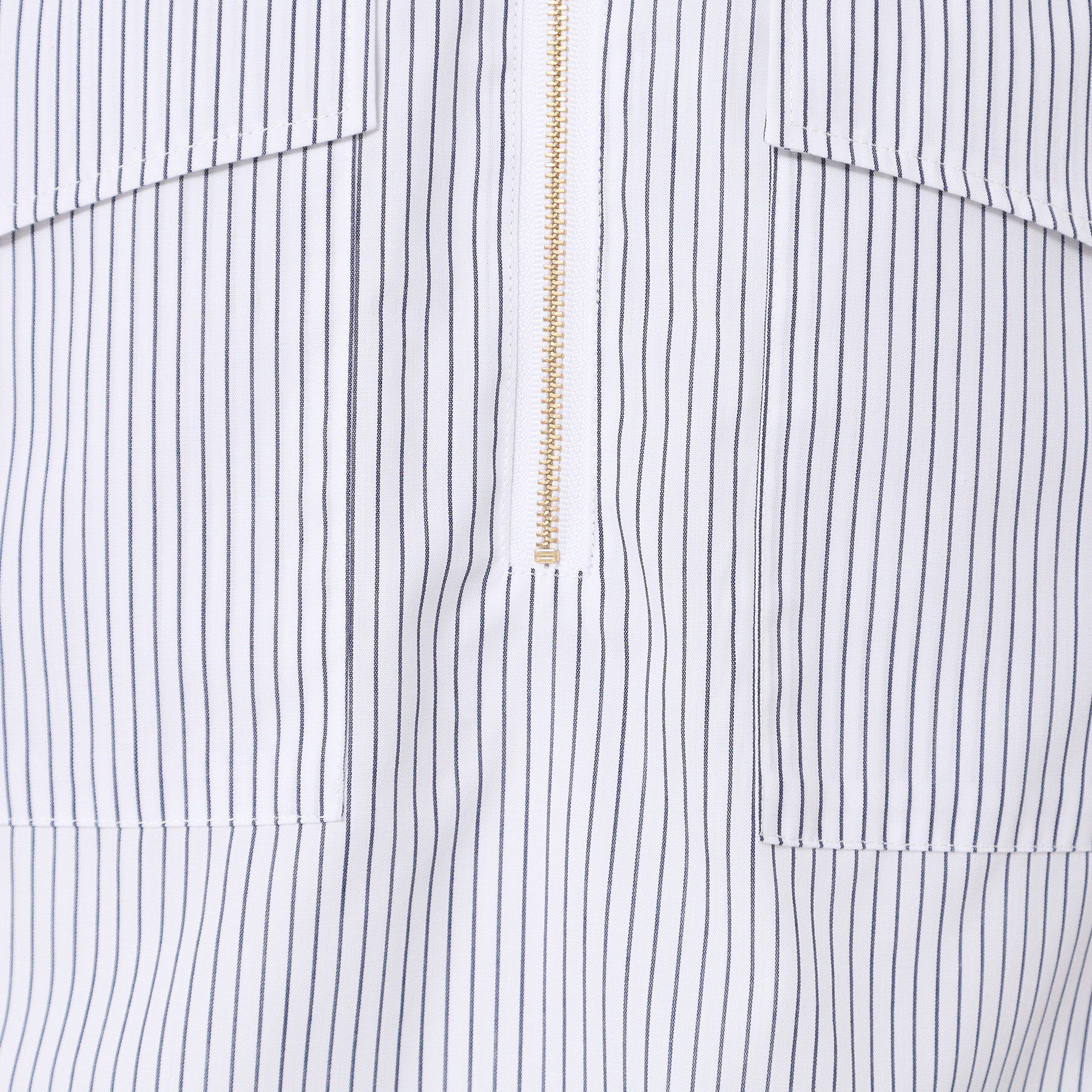 Dessin「【洗える】ハーフジップフーディーシャツ」|シャツ・ブラウス|