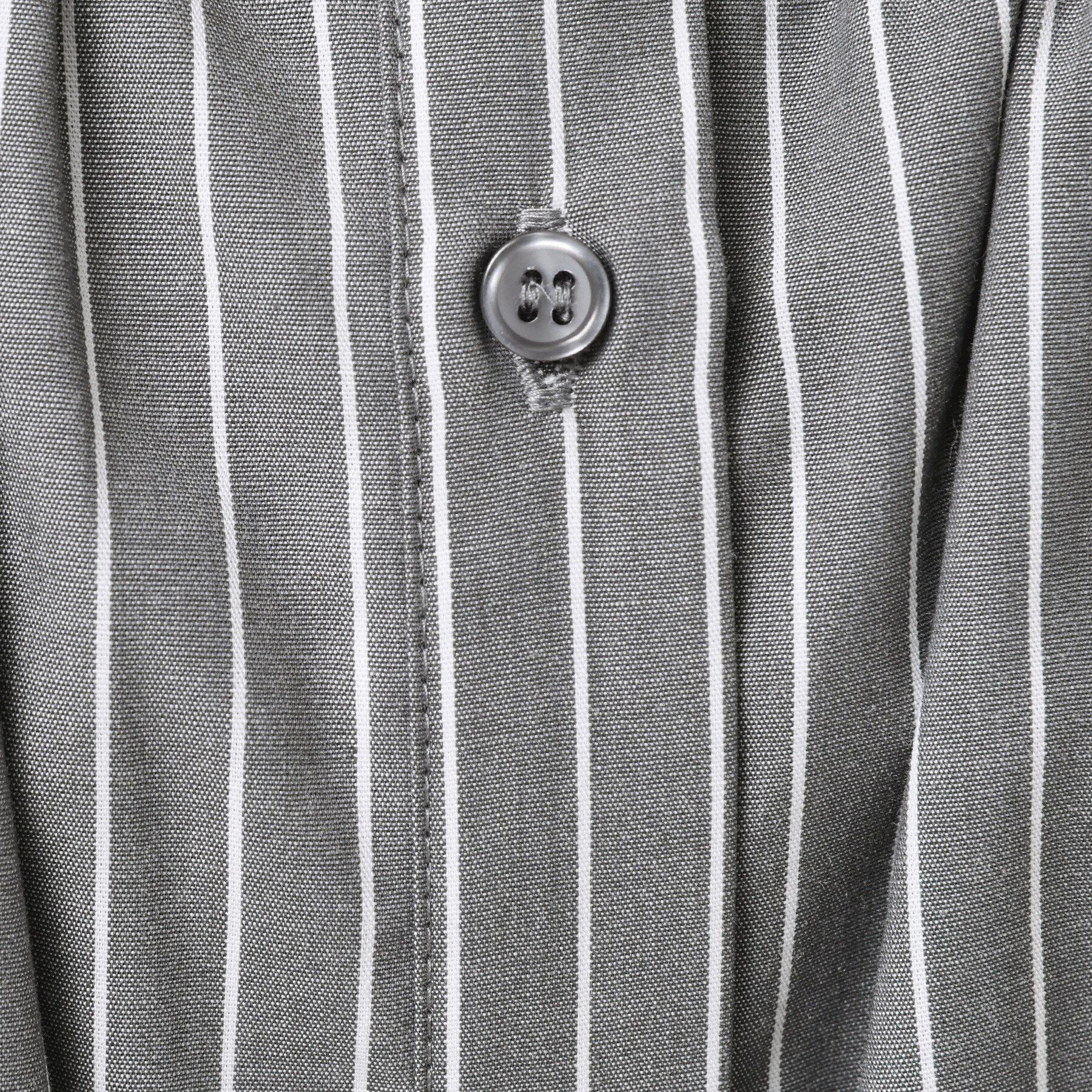 Dessin「【洗える】ストライプ柄ギャザーブラウス」|シャツ・ブラウス|