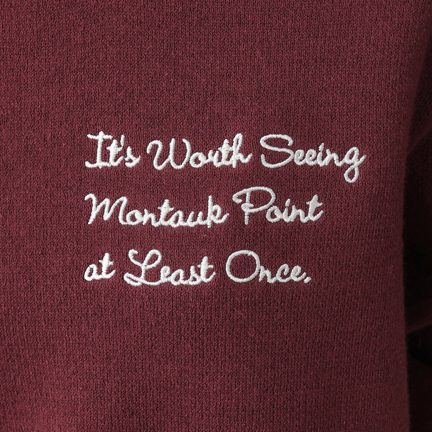 Dessin「【洗える】メッセージ刺繍入りジャカードニット」|ニット・セーター|