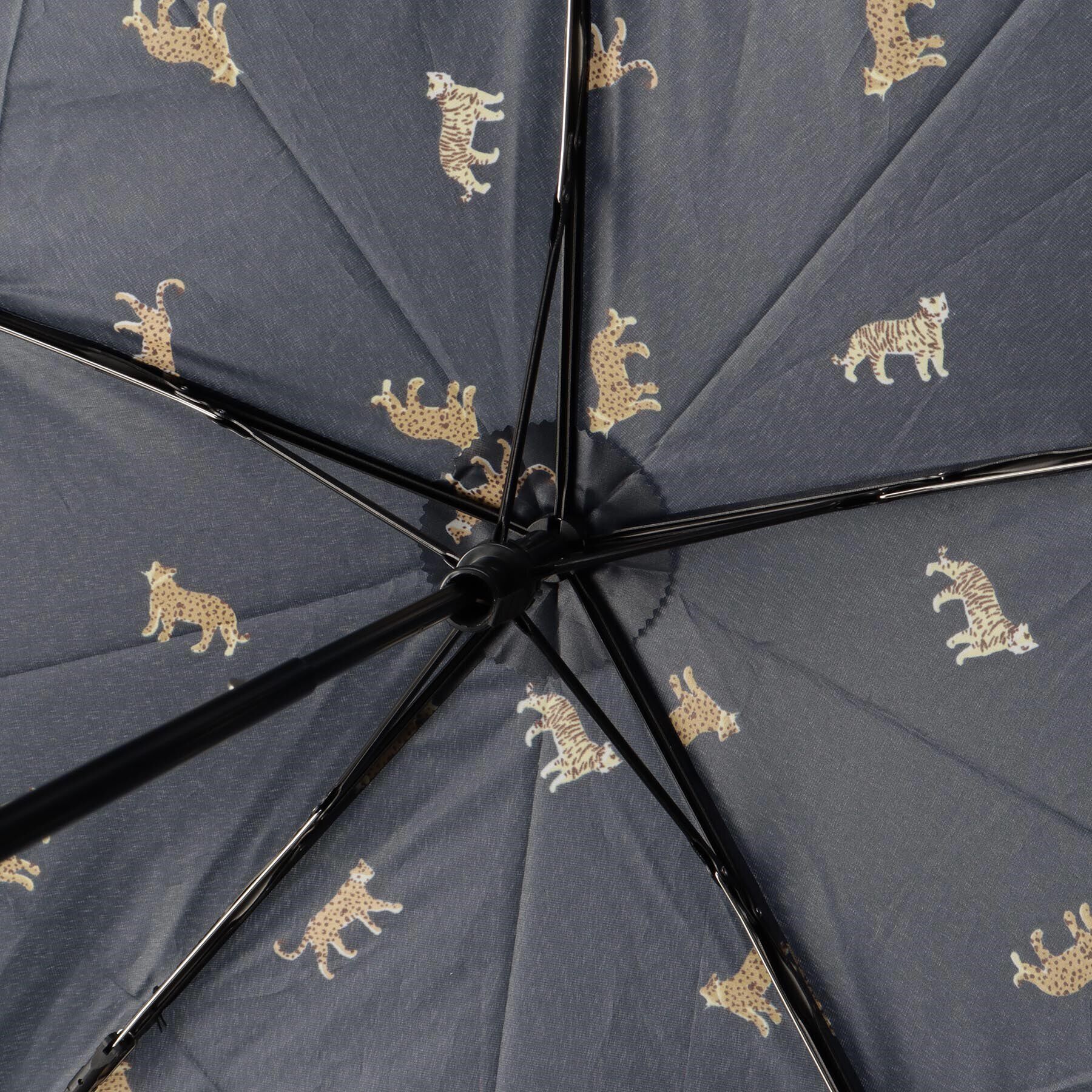 212 KITCHEN STORE「Wpc. エアライト レオパード＆タイガ－ミニ NV 折傘」|傘|
