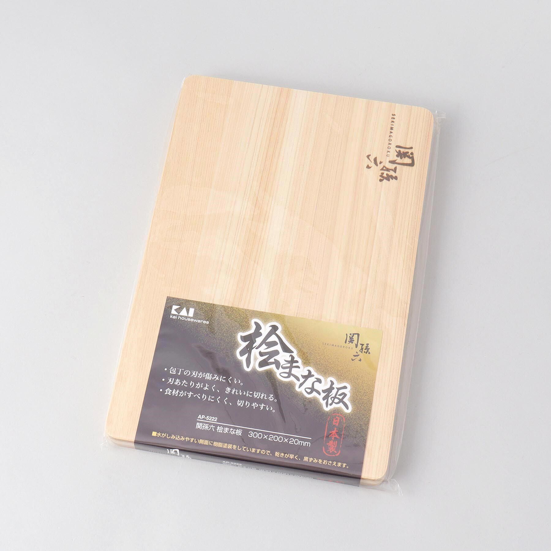212 KITCHEN STORE「桧 まな板 300&times;200 ＜関孫六 ＞」|食器・キッチングッズ|