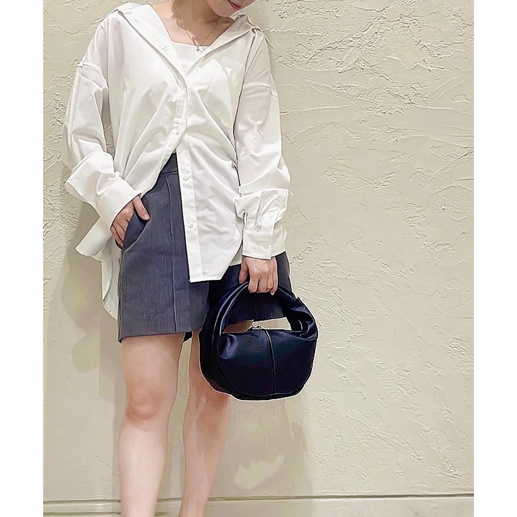 Ober Tashe「横型ワンハンドル手提げ」|ハンドバッグ|