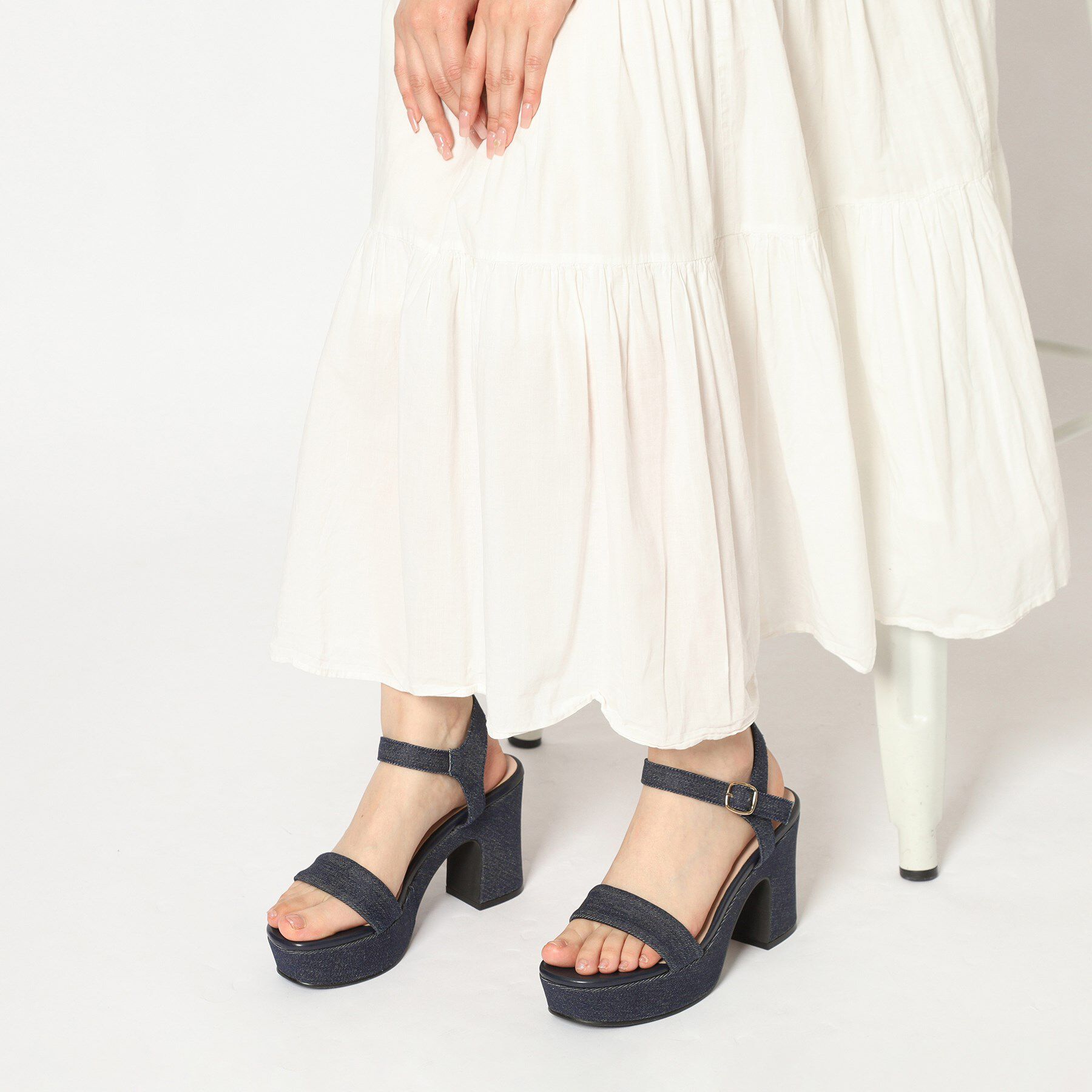 ESPERANZA「アンクルベルトサンダル」|サンダル|