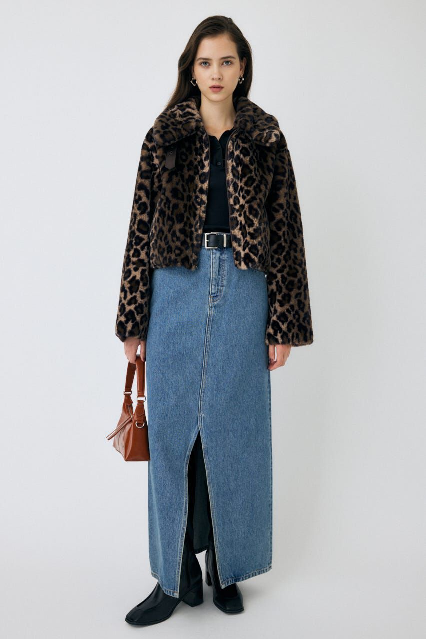 MOUSSY「BORDER KNIT ポロ」|ニット・セーター|