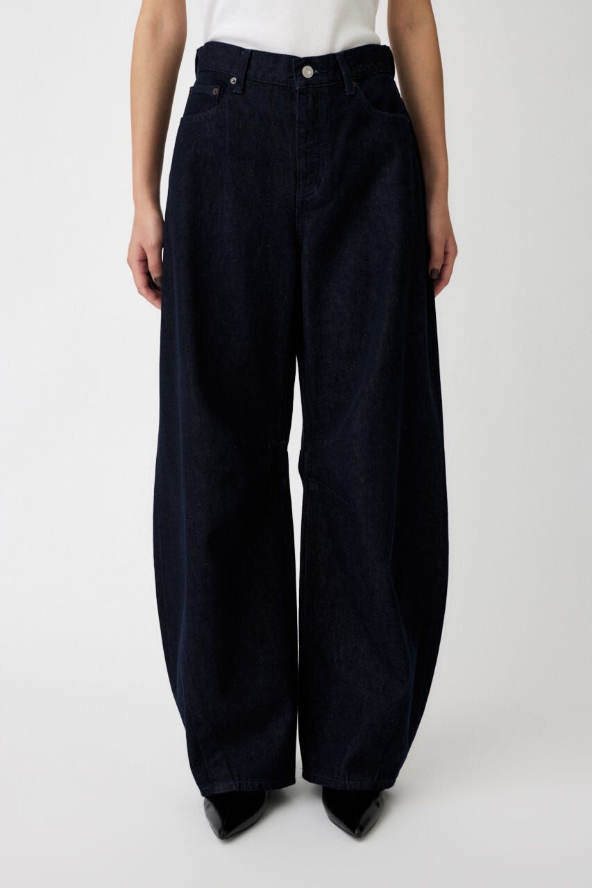 MOUSSY「HORSESHOE バギー」|デニム|One Wash1