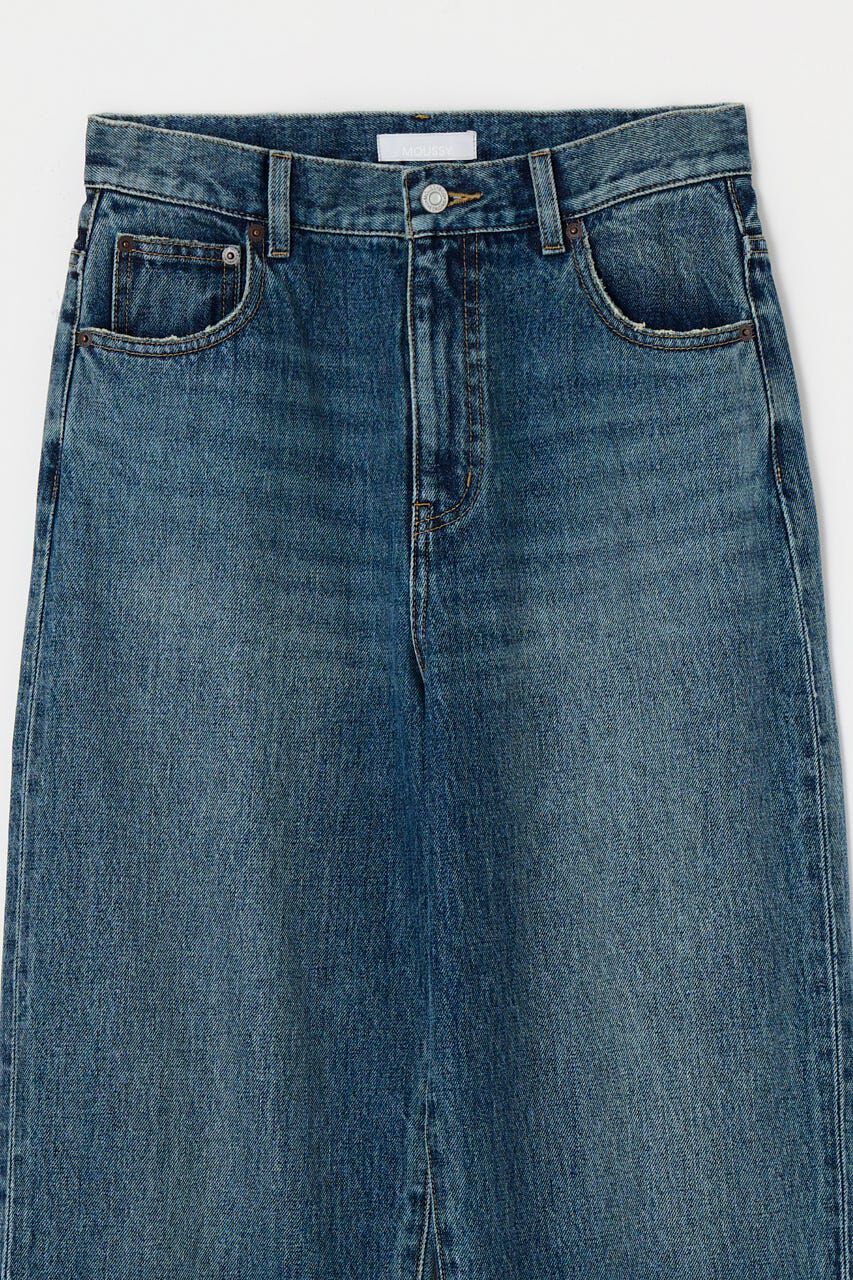 MOUSSY「MIDRISE LOOSE テーパード」|デニム|