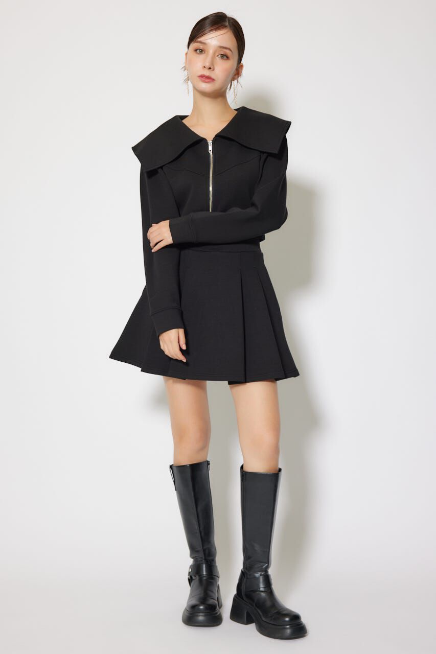 rienda「ダンボールニットジャストウエストスコートショートパンツ」|その他|